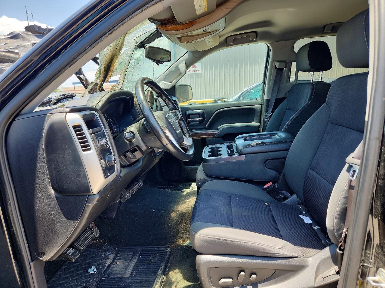 2014 Gmc Sierra K1500 Sle Black vin: 3GTU2UEC0EG527223