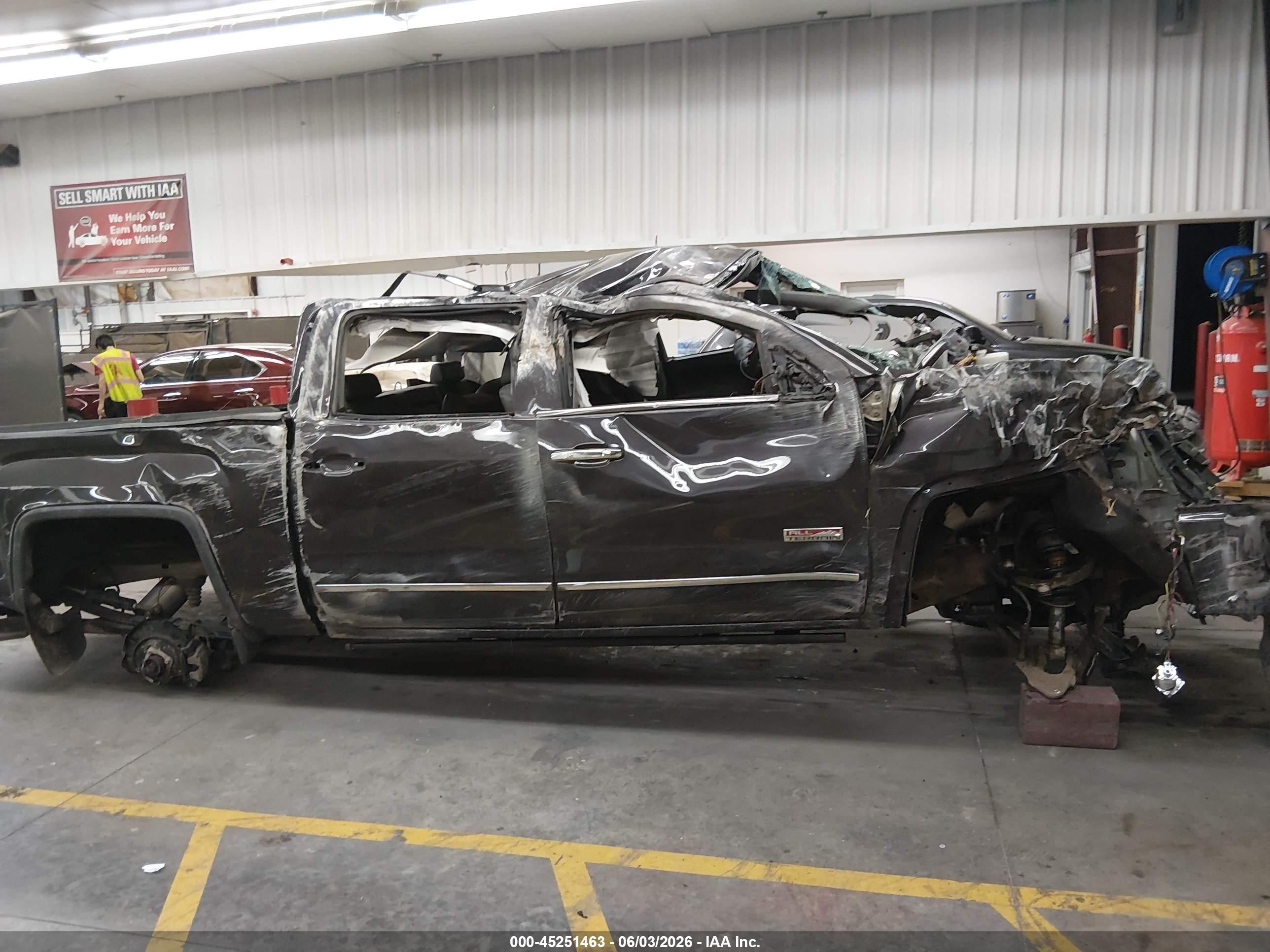 2014 Gmc Sierra 1500 Sle Серый vin: 3GTU2UEC0EG562635