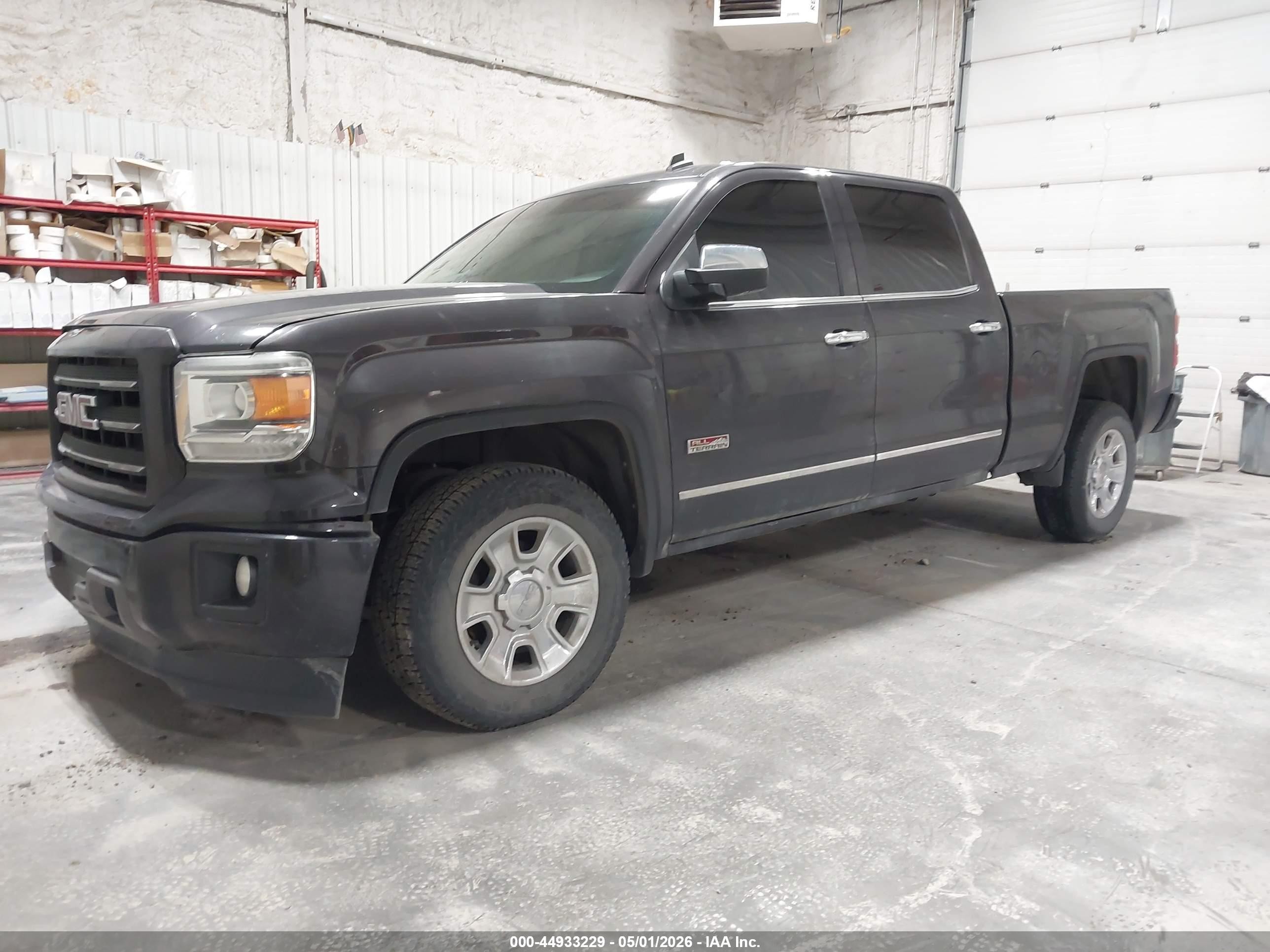 2014 Gmc Sierra 1500 Sle Black vin: 3GTU2UEC0EG568127