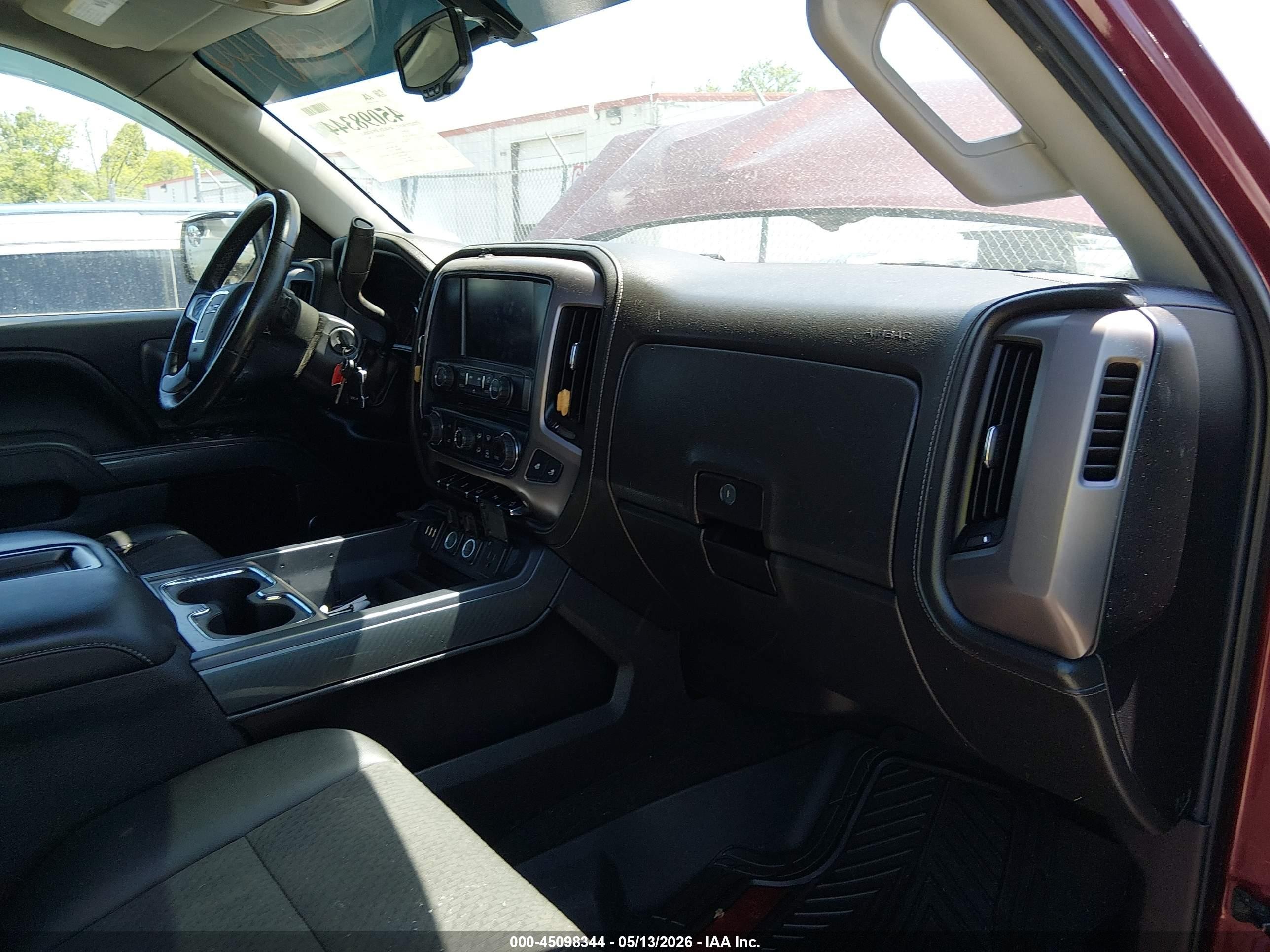 2015 Gmc Sierra 1500 Sle Red vin: 3GTU2UEC0FG228039