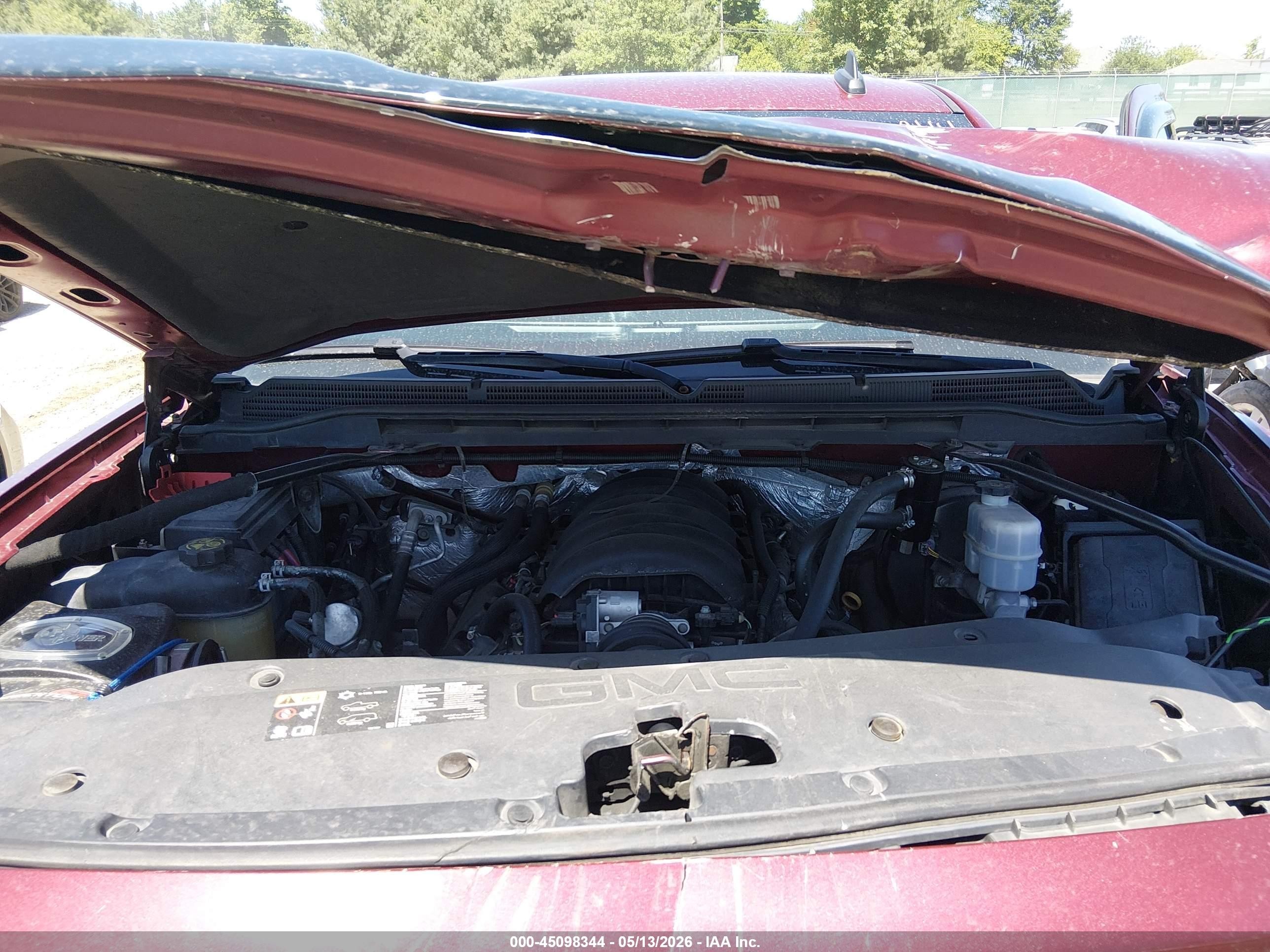 2015 Gmc Sierra 1500 Sle Red vin: 3GTU2UEC0FG228039