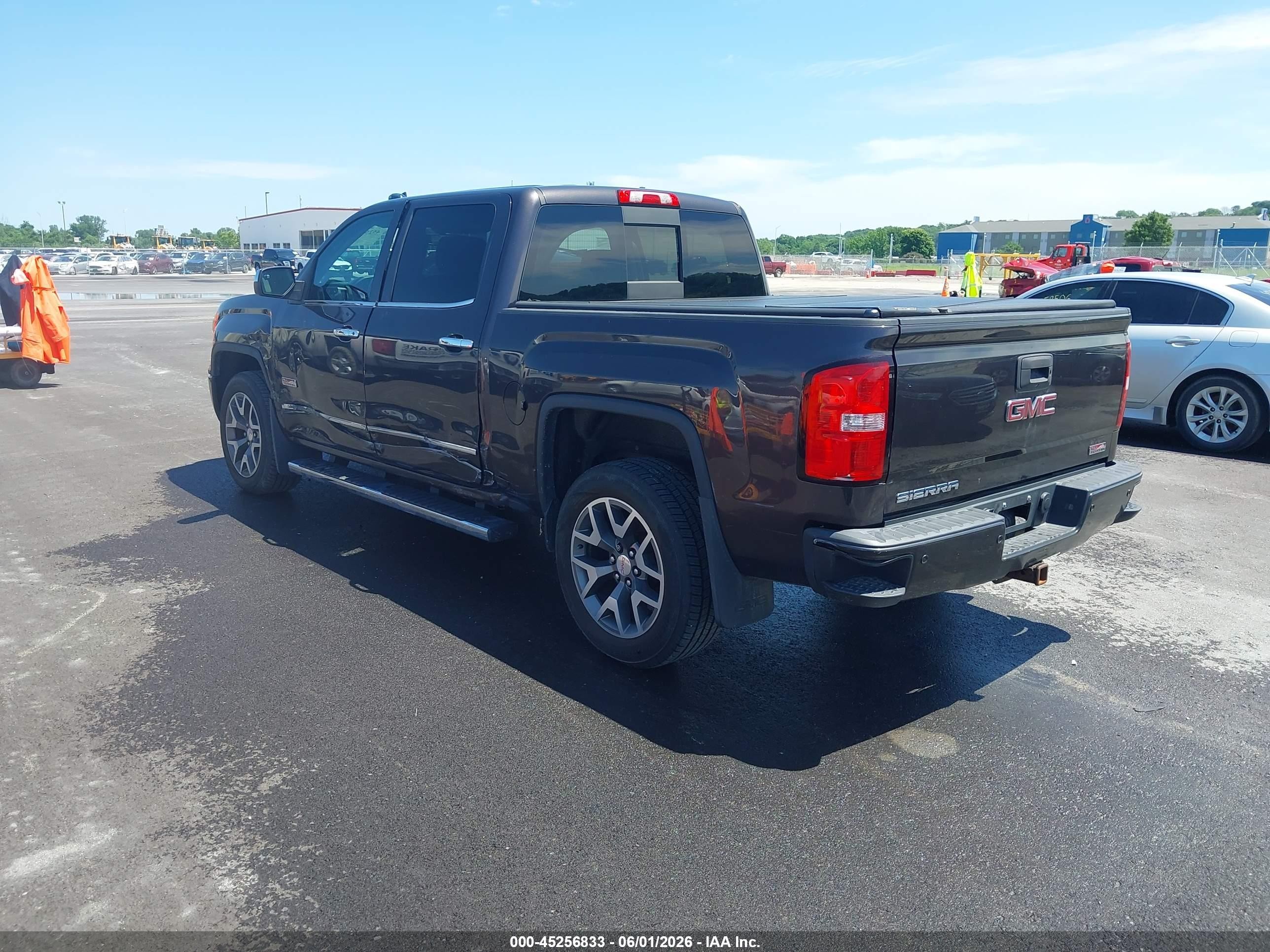 2015 Gmc Sierra 1500 Sle Gray vin: 3GTU2UEC0FG262370