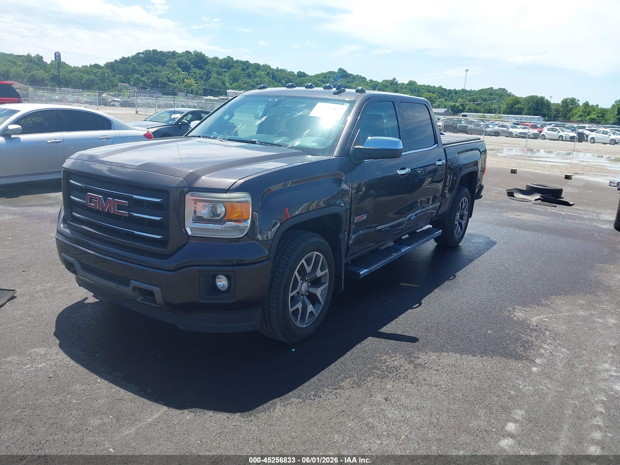 2015 Gmc Sierra 1500 Sle Gray vin: 3GTU2UEC0FG262370