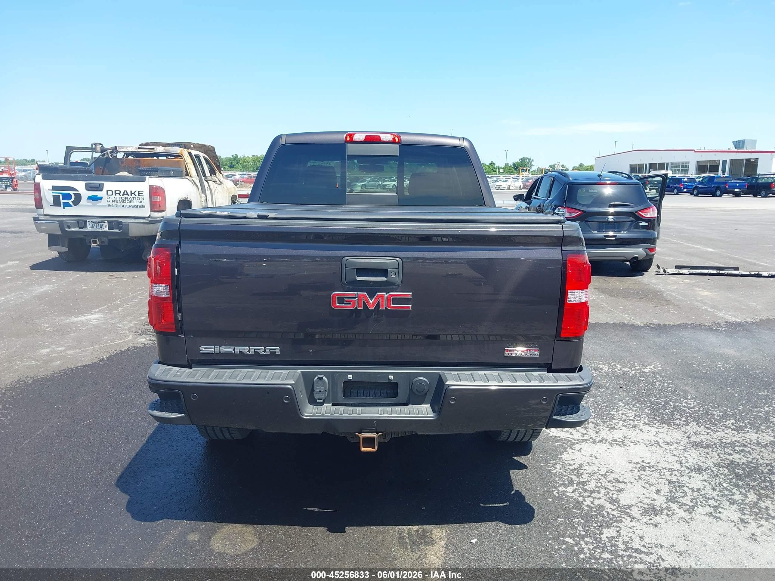 2015 Gmc Sierra 1500 Sle Gray vin: 3GTU2UEC0FG262370