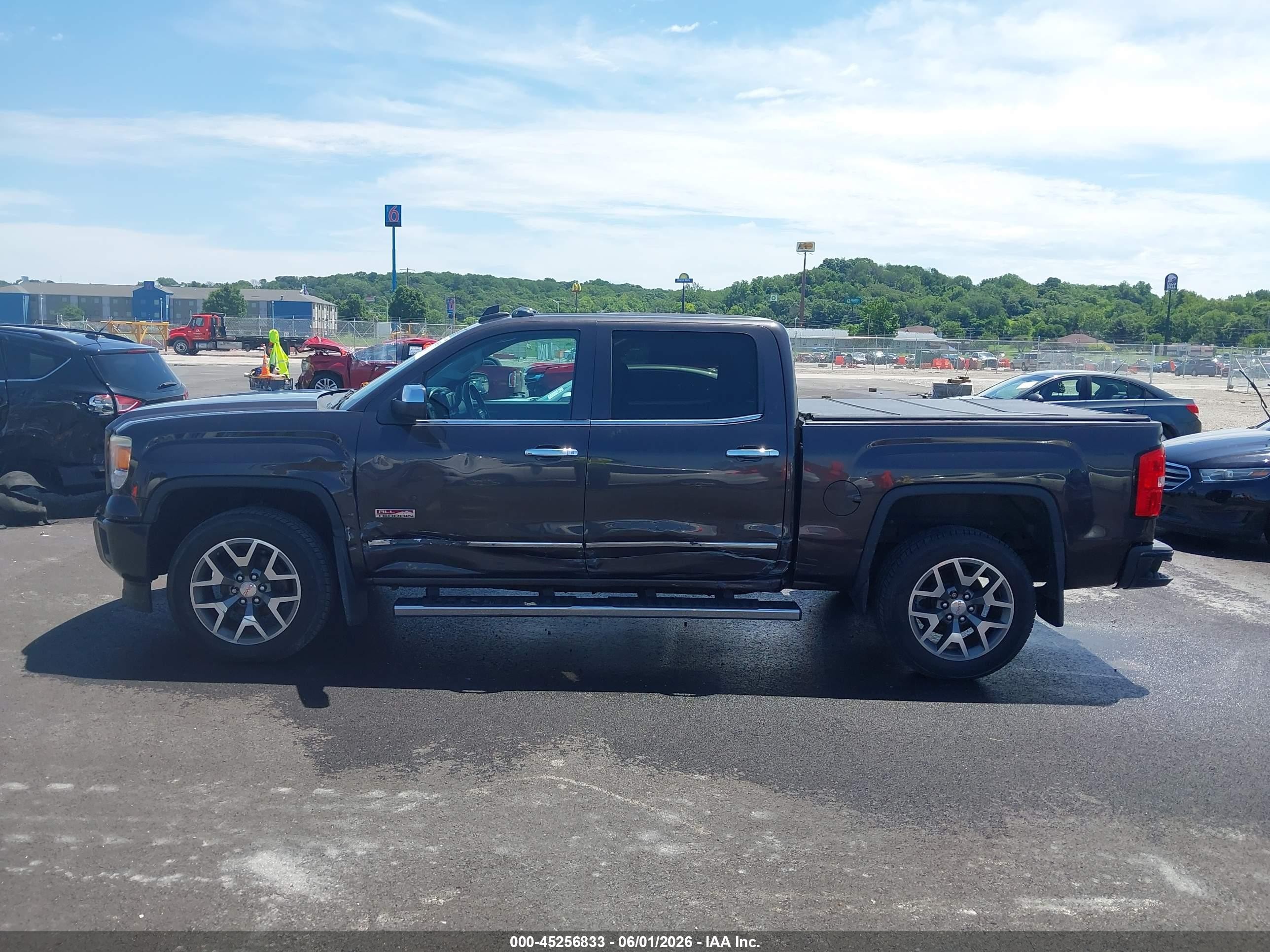 2015 Gmc Sierra 1500 Sle Gray vin: 3GTU2UEC0FG262370