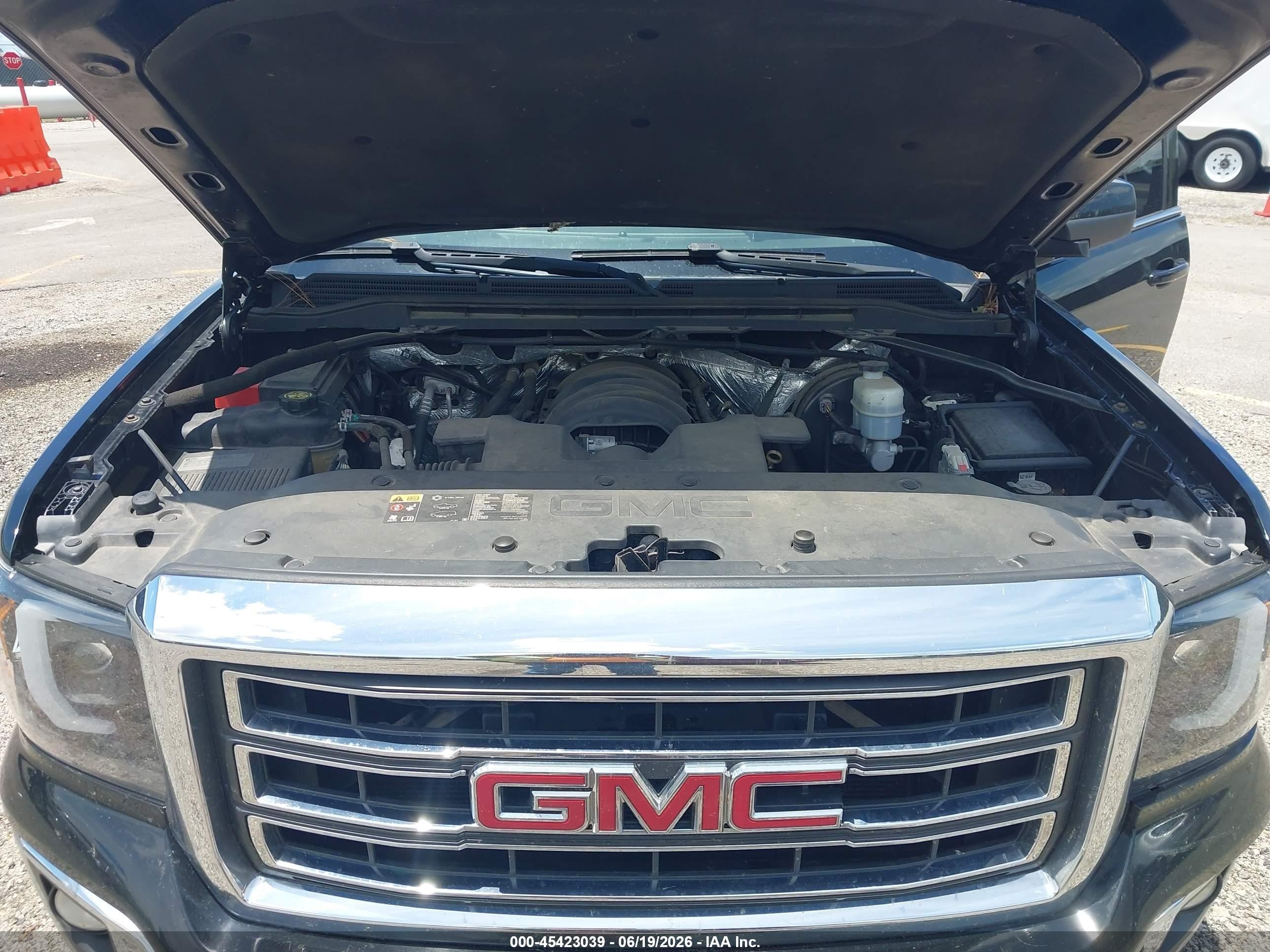 2015 Gmc Sierra 1500 Sle Black vin: 3GTU2UEC0FG281887