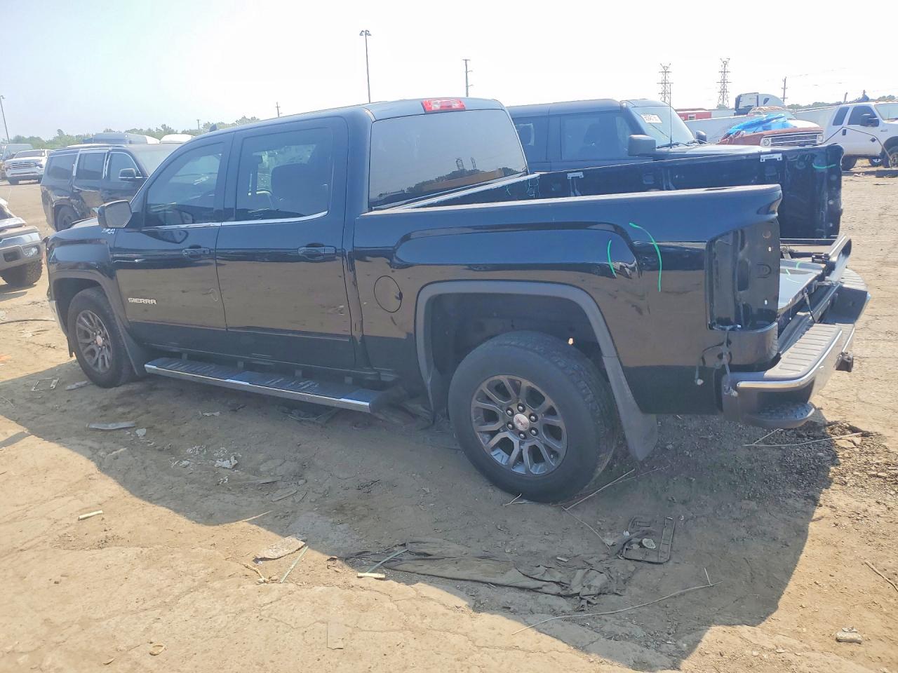 2015 Gmc Sierra K1500 Sle Black vin: 3GTU2UEC0FG498467