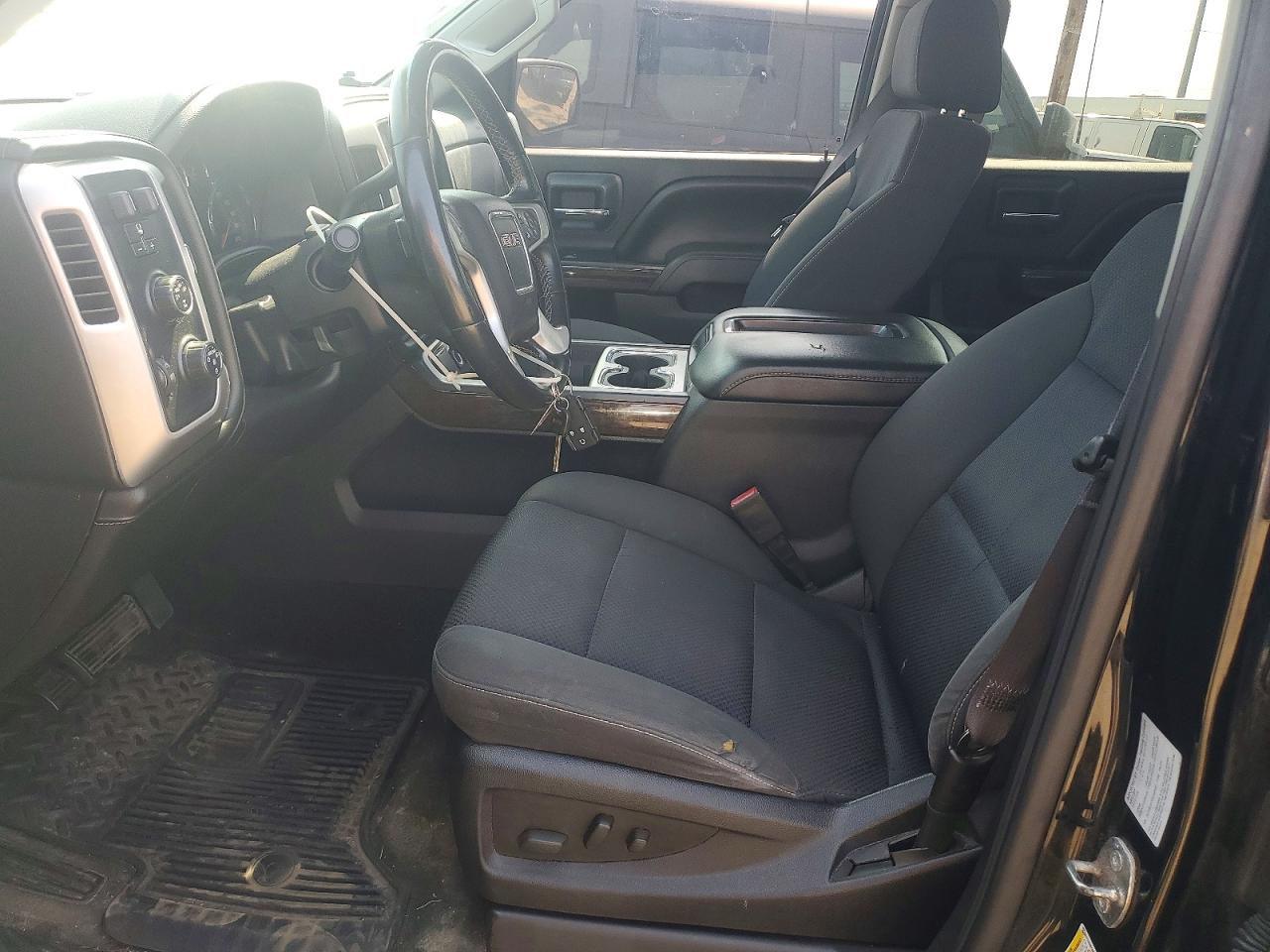 2015 Gmc Sierra K1500 Sle Black vin: 3GTU2UEC0FG498467