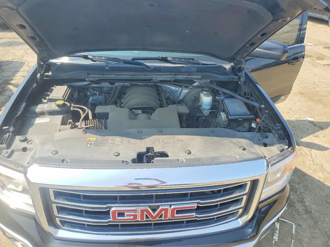 2015 Gmc Sierra K1500 Sle Black vin: 3GTU2UEC0FG498467