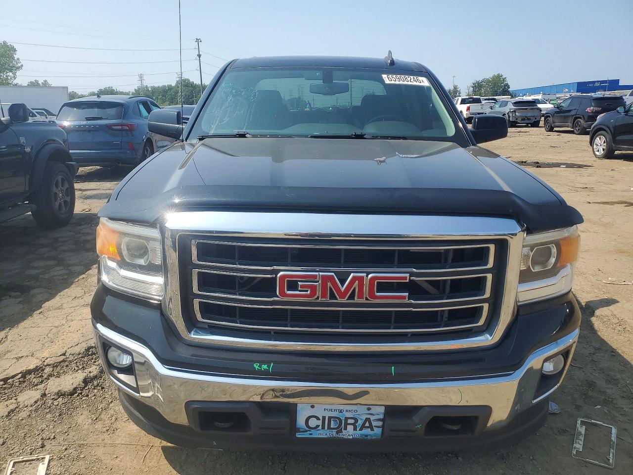 2015 Gmc Sierra K1500 Sle Black vin: 3GTU2UEC0FG498467