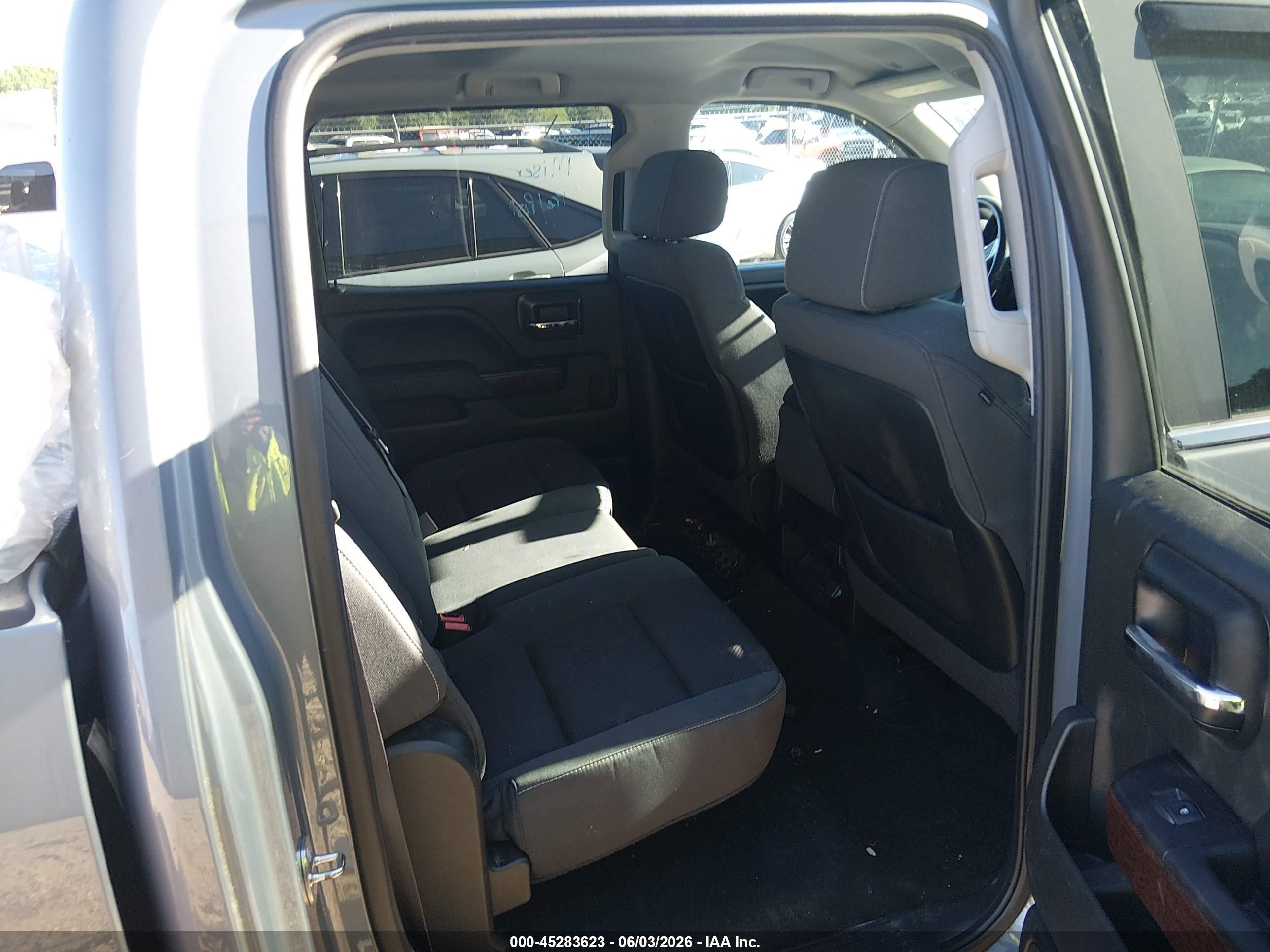 2015 Gmc Sierra 1500 Sle Gray vin: 3GTU2UEC0FG523335