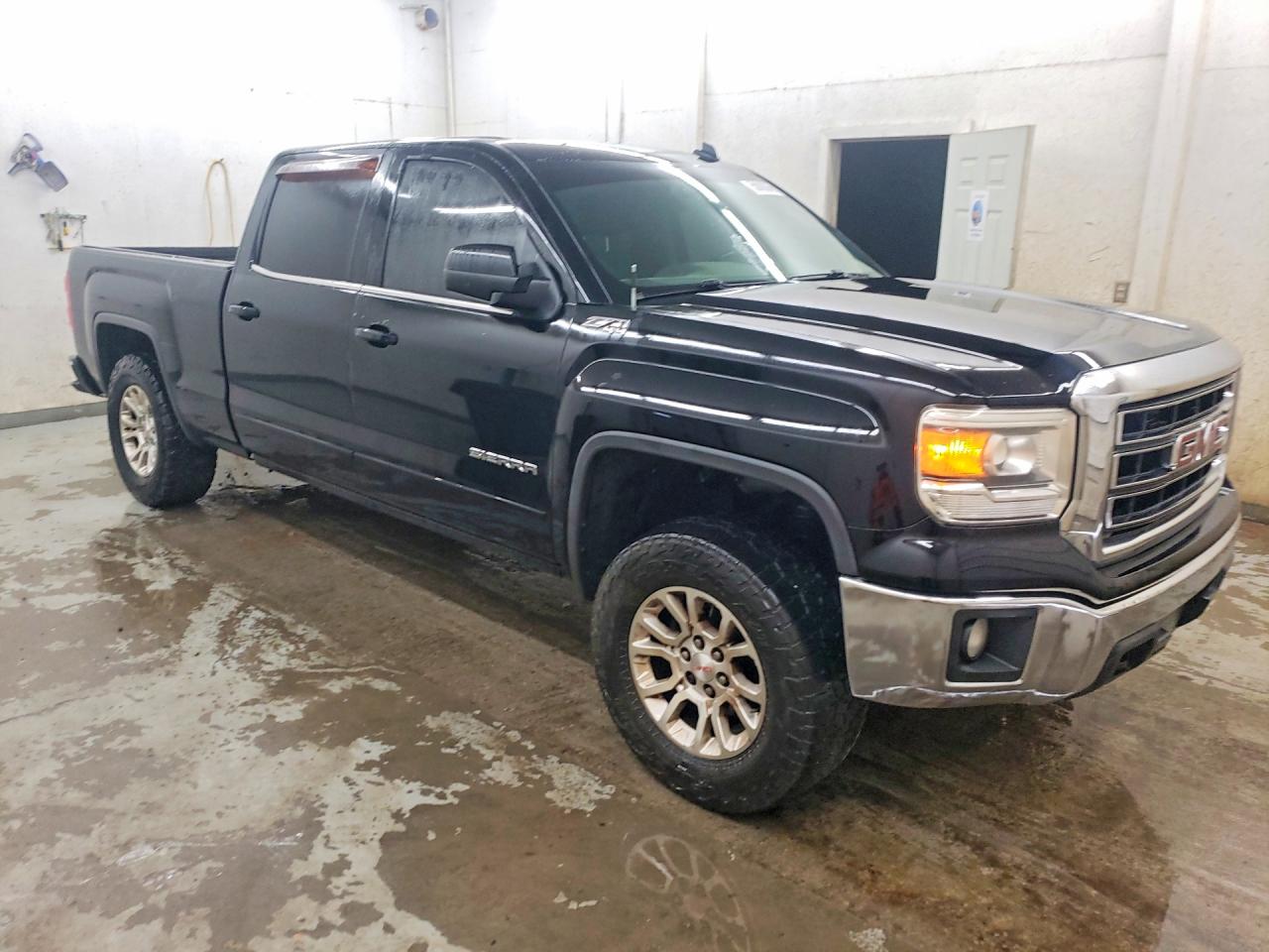 2014 Gmc Sierra K1500 Sle Black vin: 3GTU2UEC1EG174233