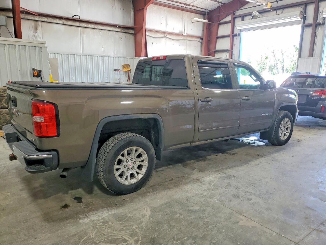 2014 Gmc Sierra K1500 Sle Коричневый vin: 3GTU2UEC1EG212883