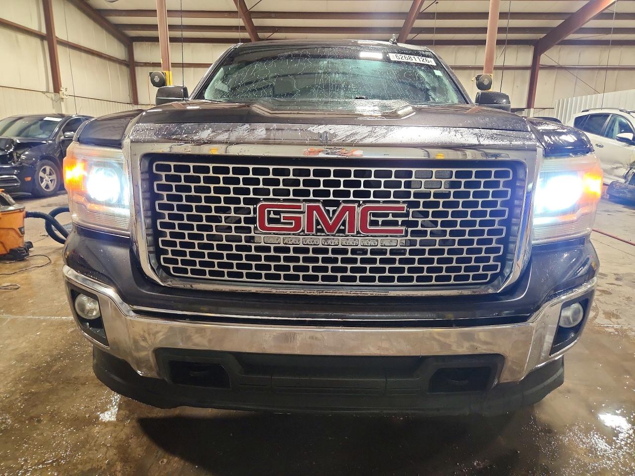 2014 Gmc Sierra K1500 Sle Gray vin: 3GTU2UEC1EG249089