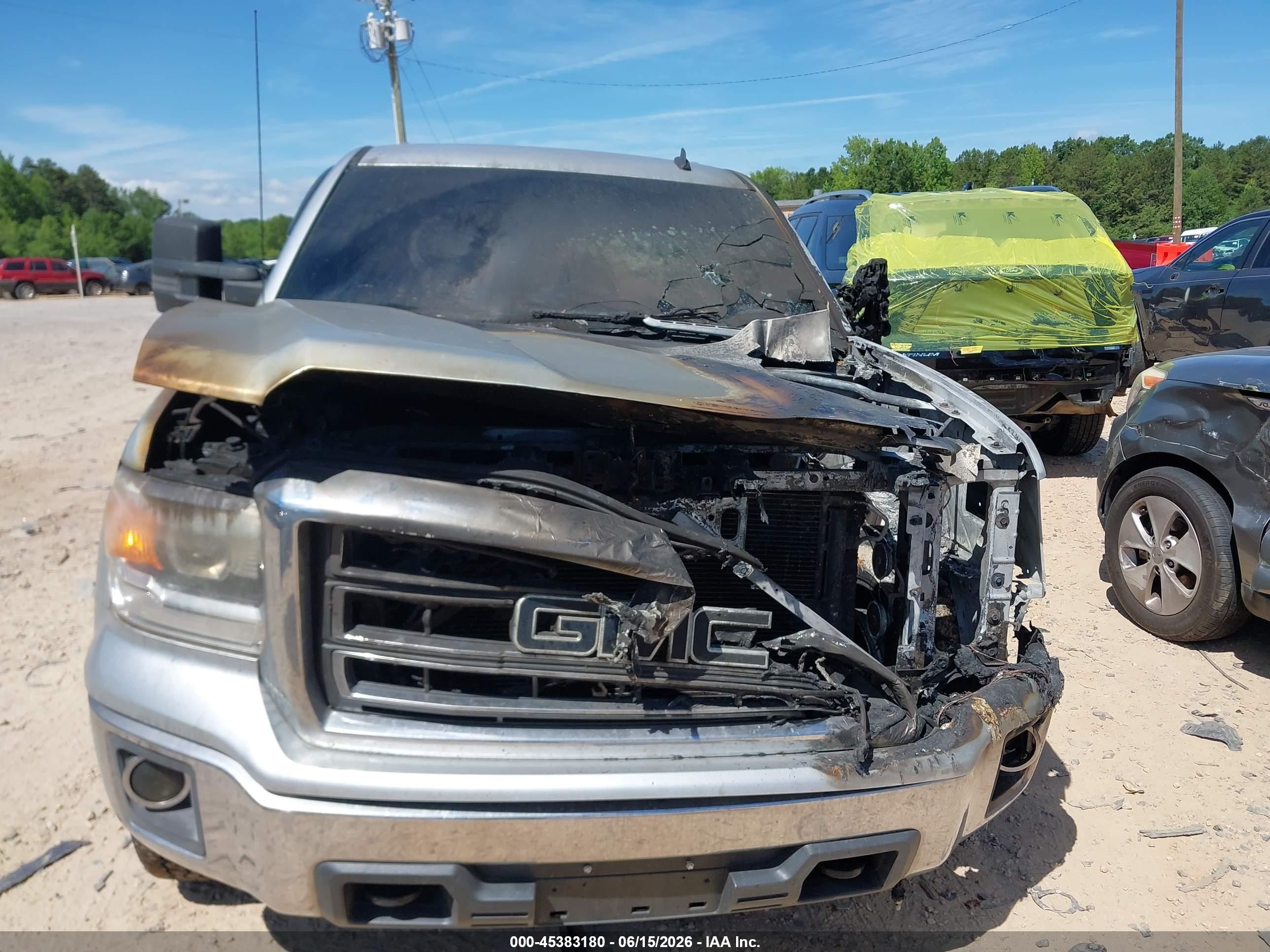 2014 Gmc Sierra 1500 Sle Silver vin: 3GTU2UEC1EG306956