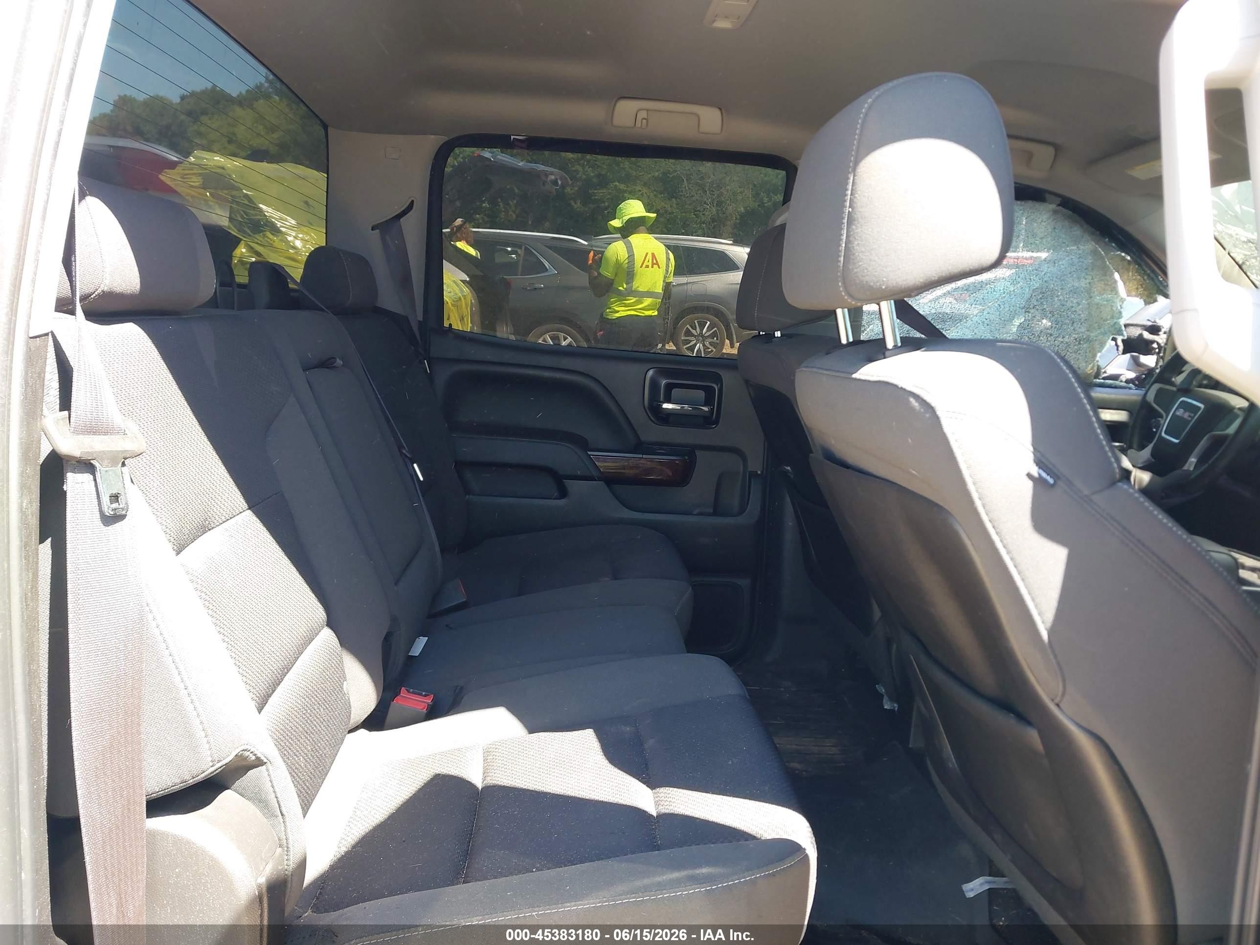 2014 Gmc Sierra 1500 Sle Silver vin: 3GTU2UEC1EG306956
