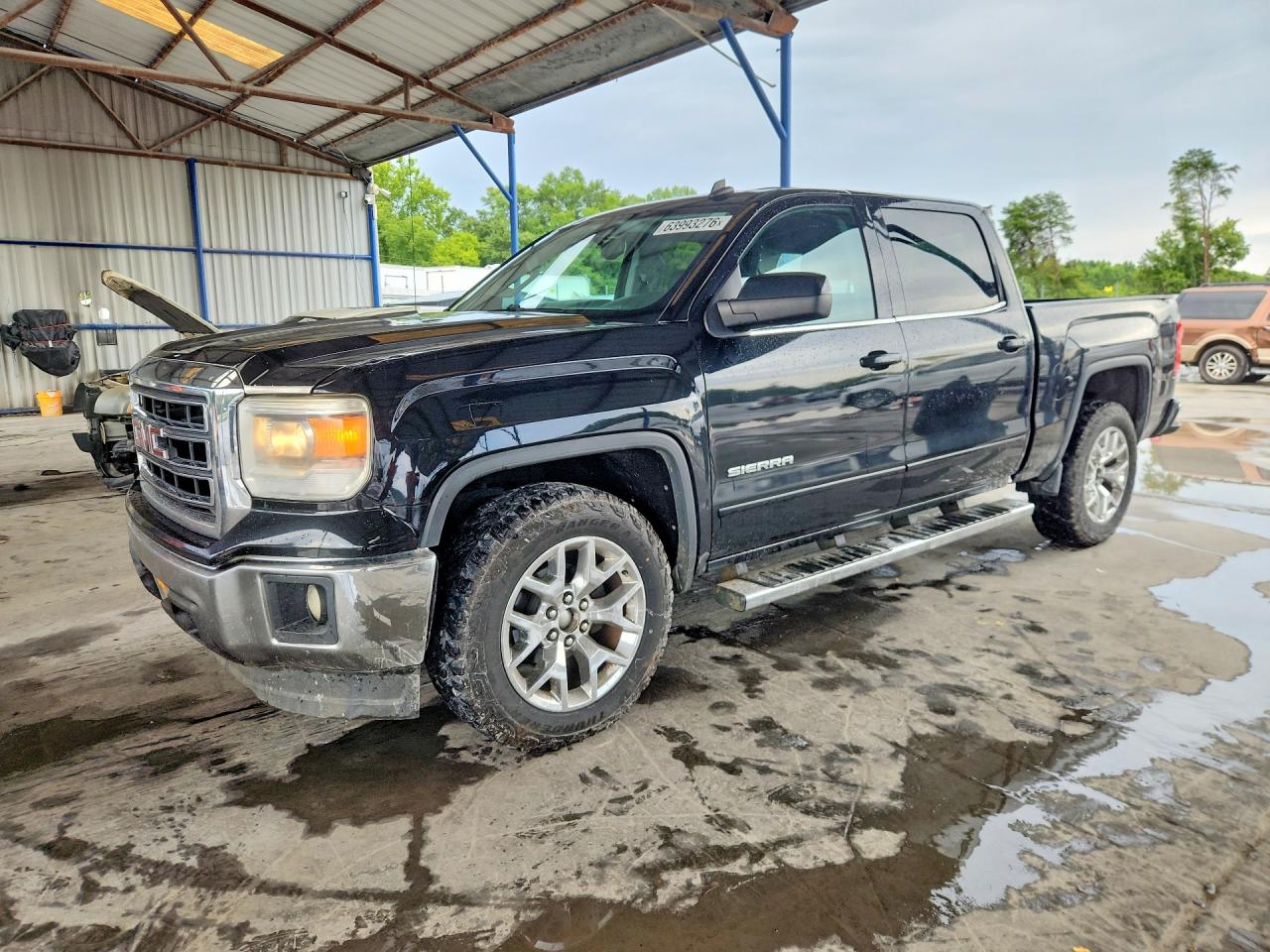 2014 Gmc Sierra K1500 Sle Black vin: 3GTU2UEC1EG317472