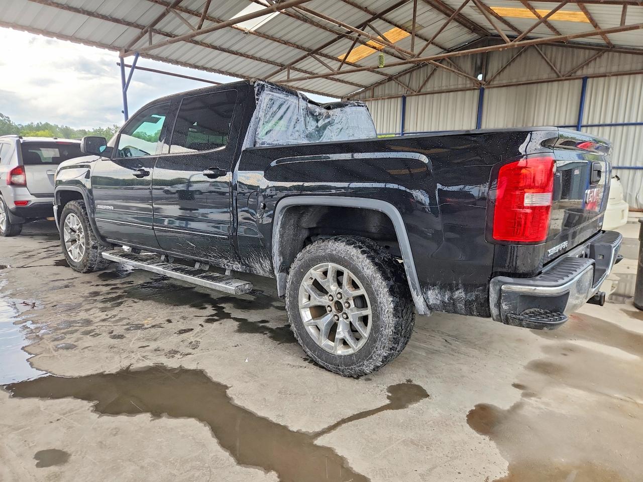 2014 Gmc Sierra K1500 Sle Black vin: 3GTU2UEC1EG317472