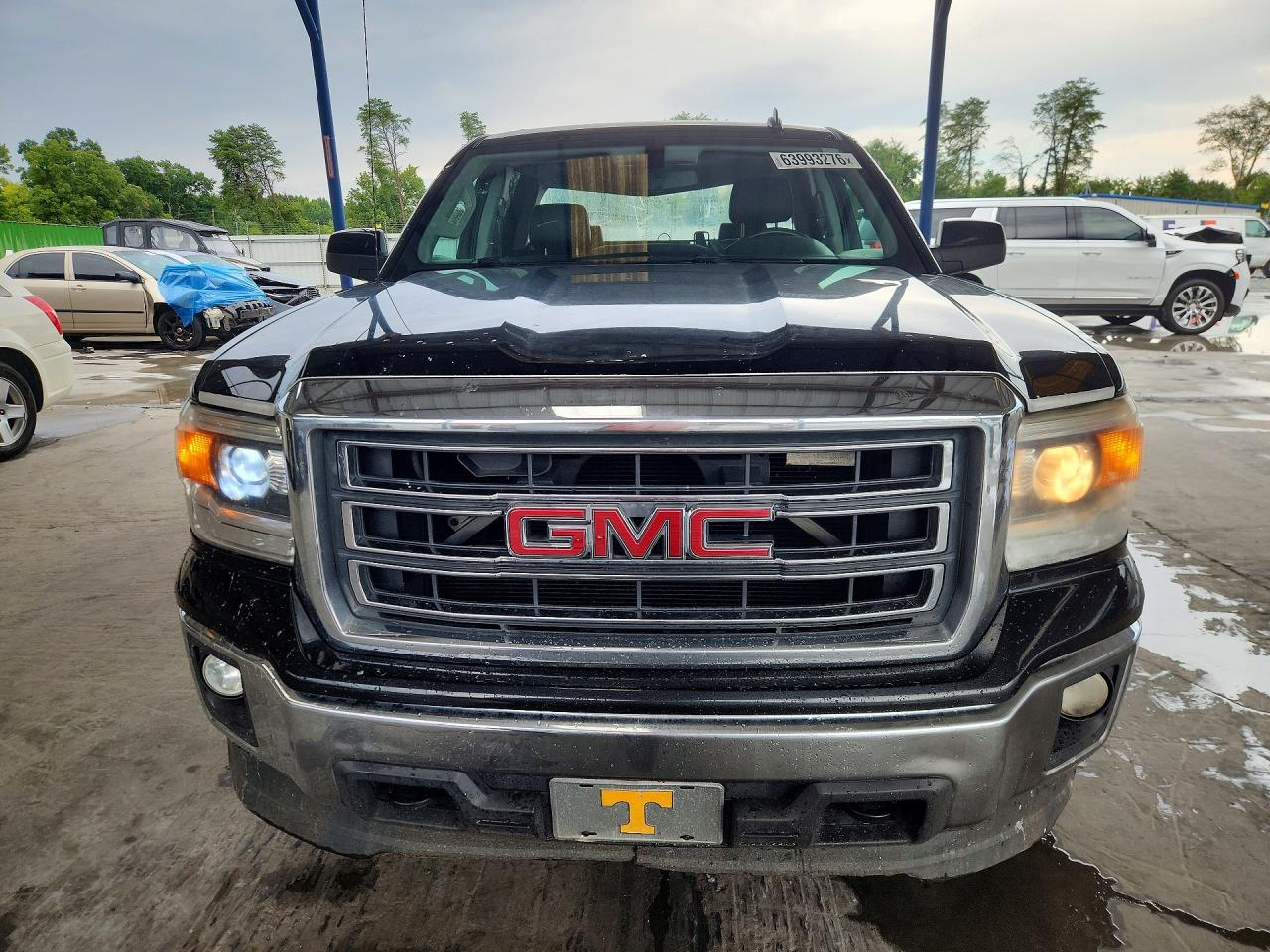 2014 Gmc Sierra K1500 Sle Black vin: 3GTU2UEC1EG317472