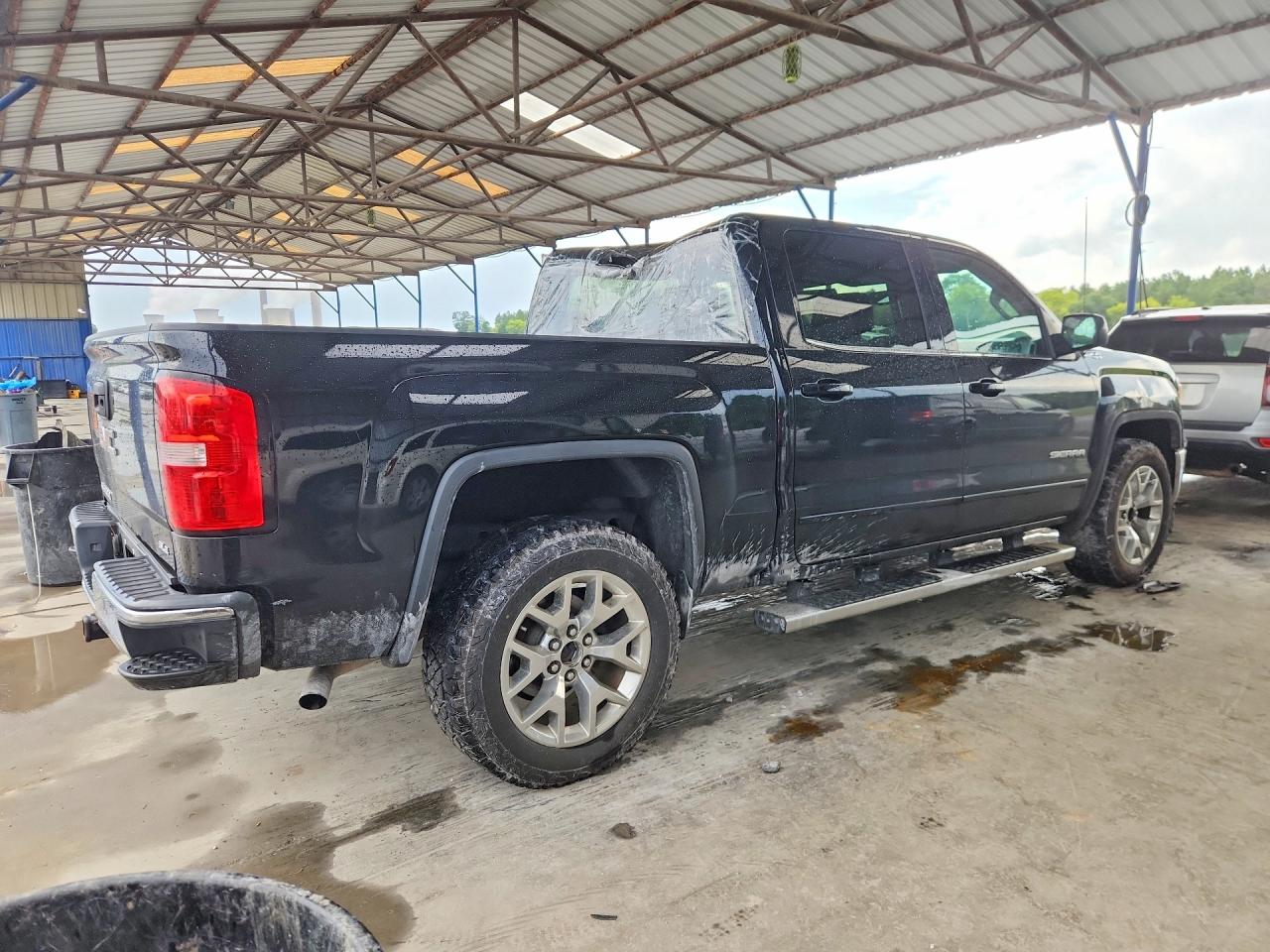 2014 Gmc Sierra K1500 Sle Black vin: 3GTU2UEC1EG317472