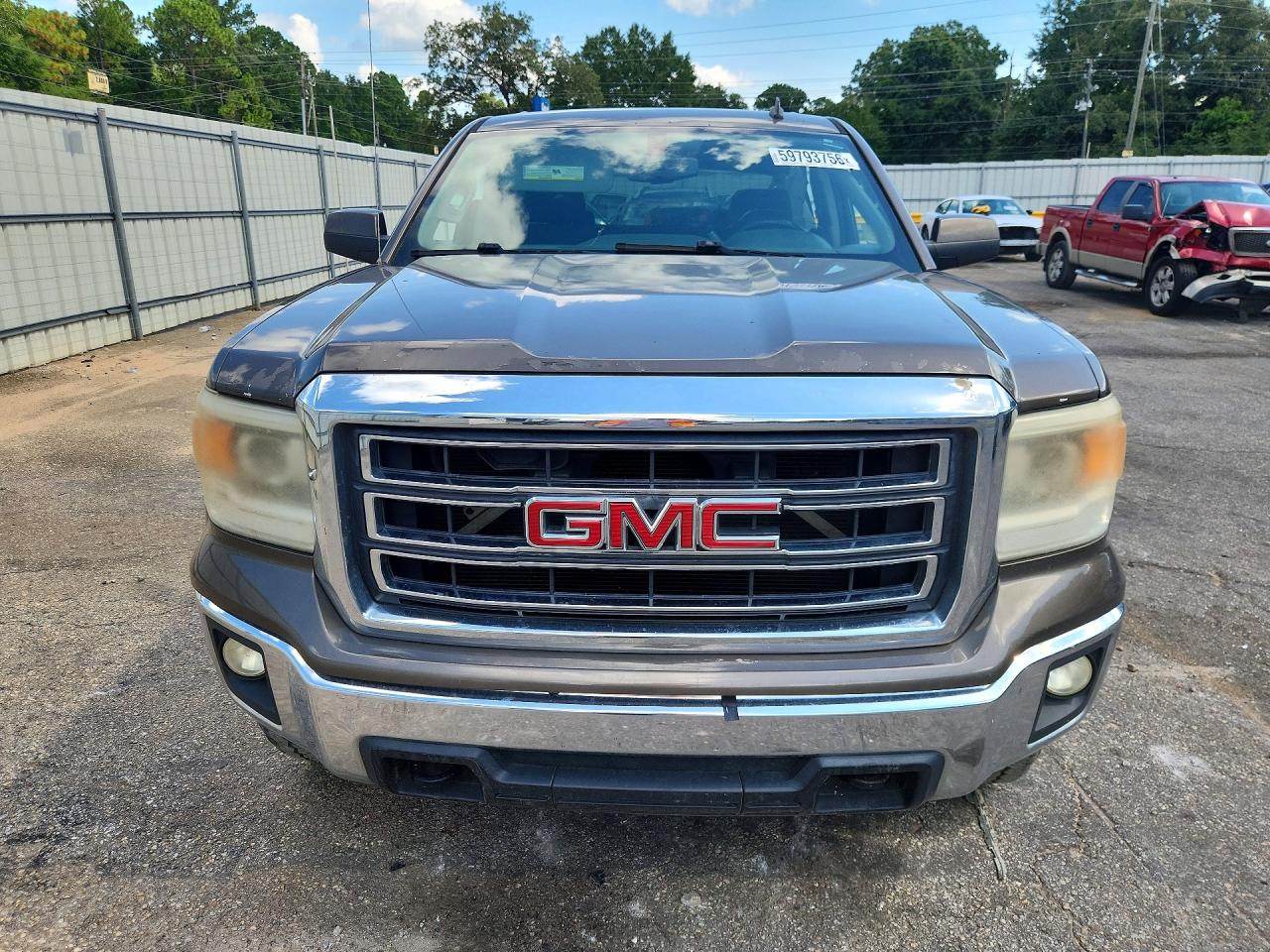2014 Gmc Sierra K1500 Sle Brown vin: 3GTU2UEC1EG423789