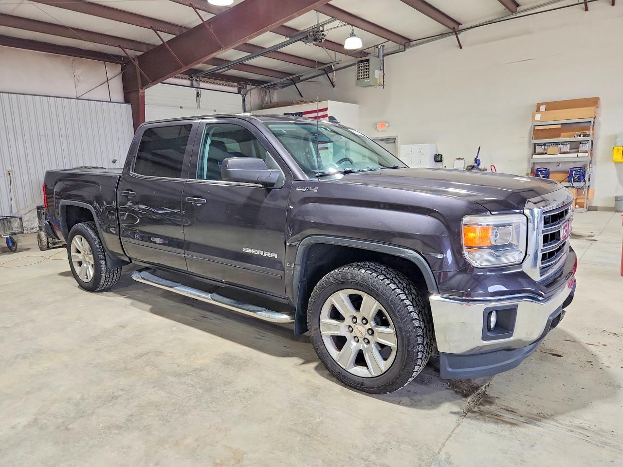 2015 Gmc Sierra K1500 Sle Charcoal vin: 3GTU2UEC1FG328750