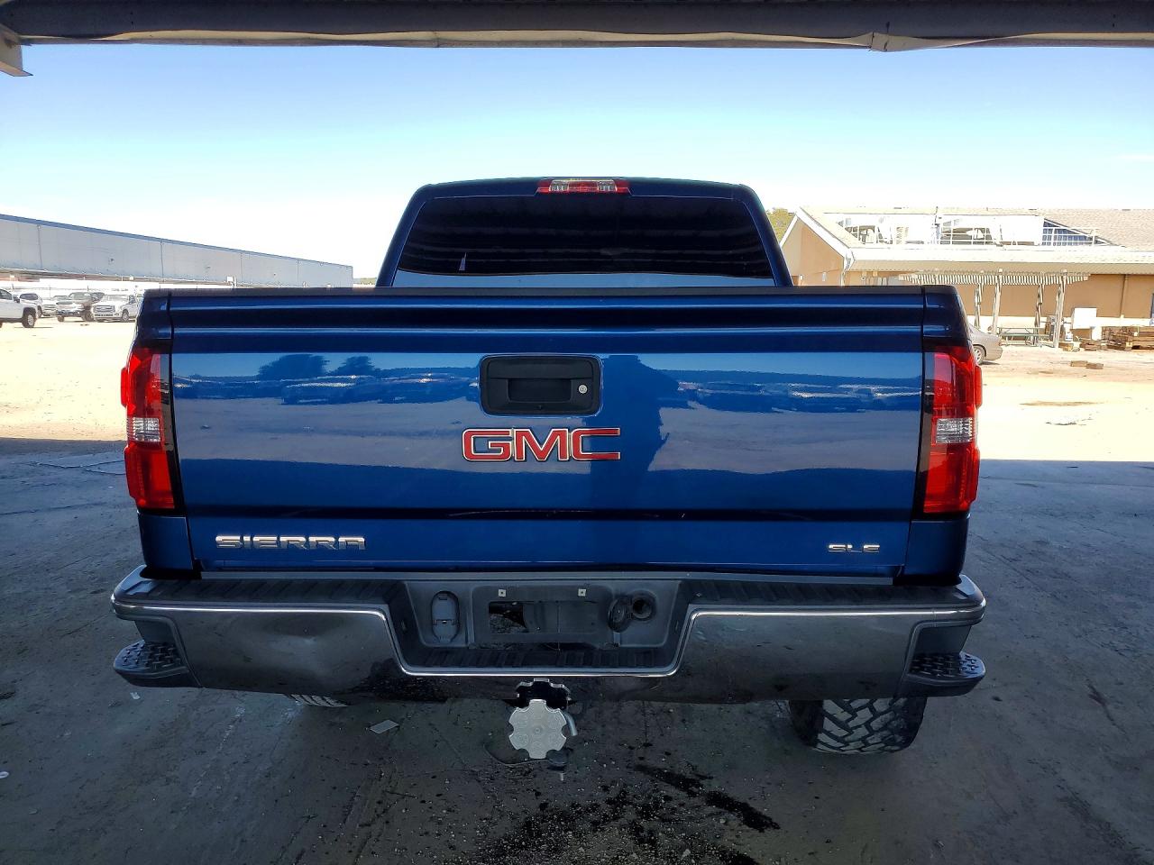 2015 Gmc Sierra K1500 Sle Blue vin: 3GTU2UEC1FG368732