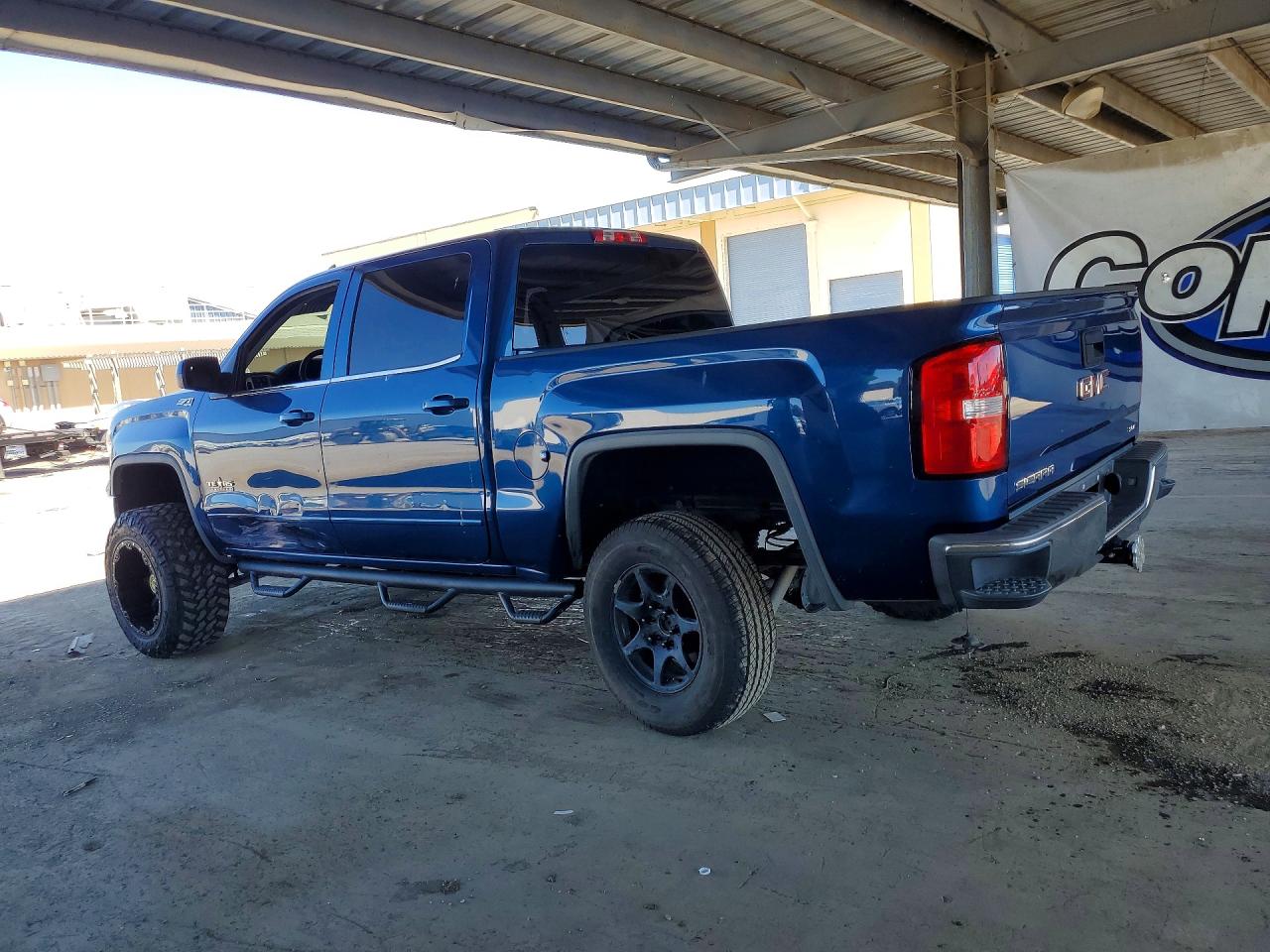 2015 Gmc Sierra K1500 Sle Blue vin: 3GTU2UEC1FG368732