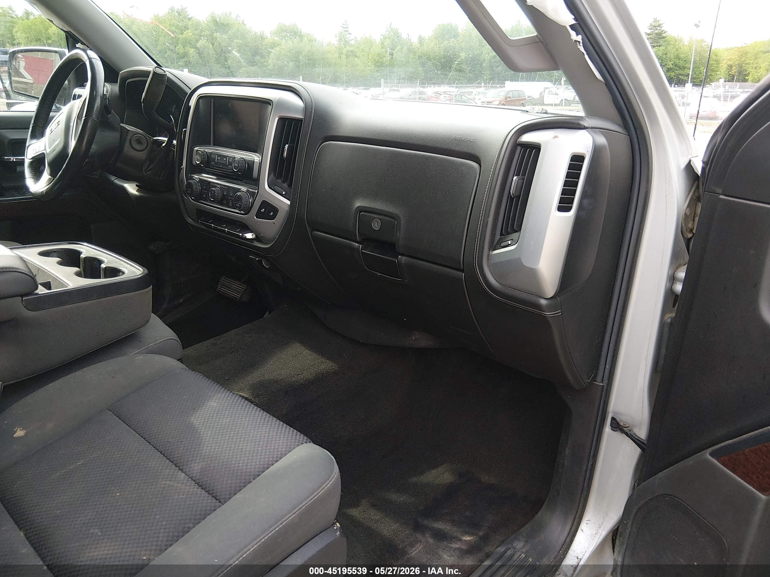 2015 Gmc Sierra 1500 Sle Silver vin: 3GTU2UEC1FG420084