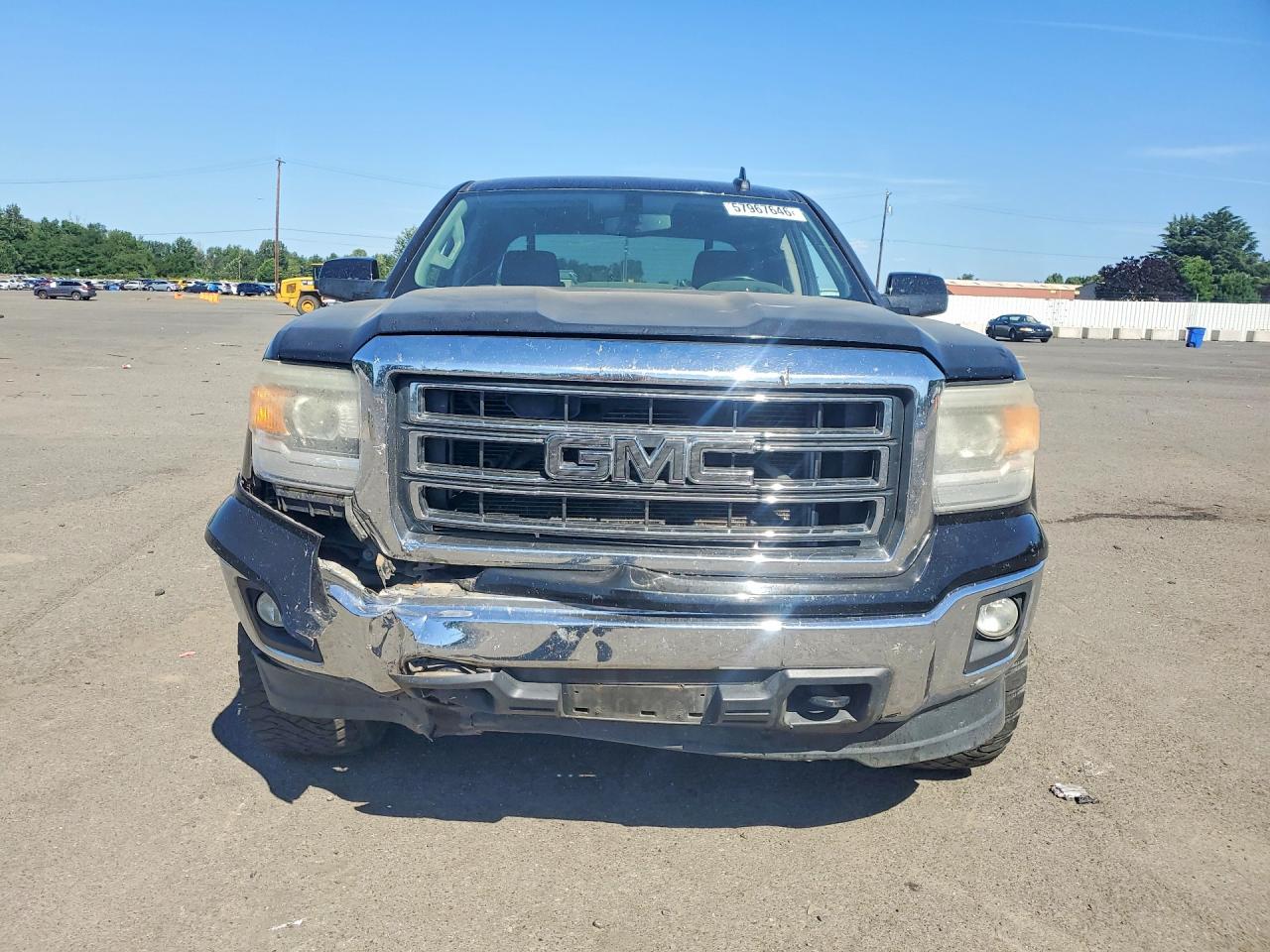 2015 Gmc Sierra K1500 Sle Black vin: 3GTU2UEC1FG435393