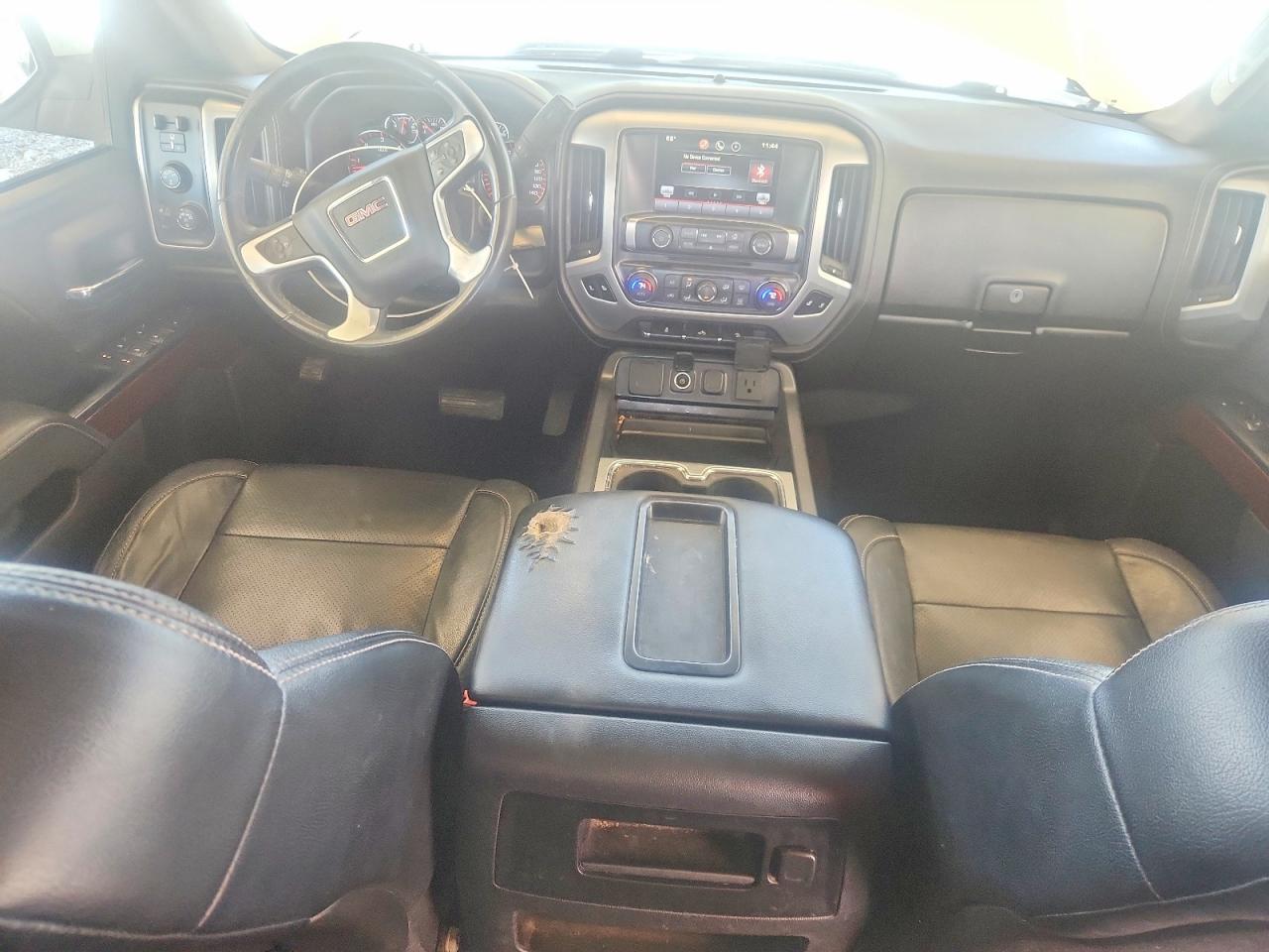 2015 Gmc Sierra K1500 Sle White vin: 3GTU2UEC1FG471522