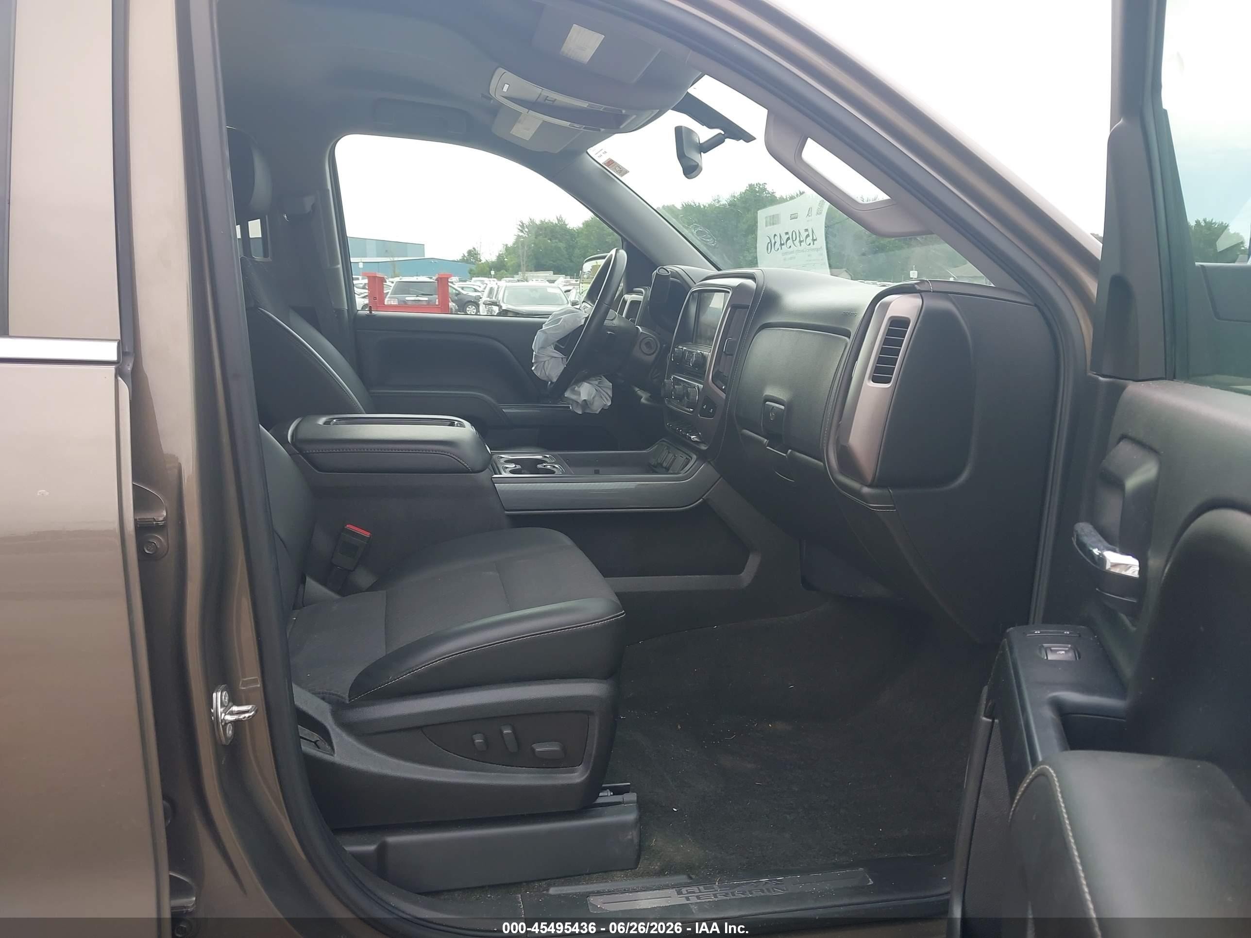 2015 Gmc Sierra 1500 Sle Brown vin: 3GTU2UEC1FG475912