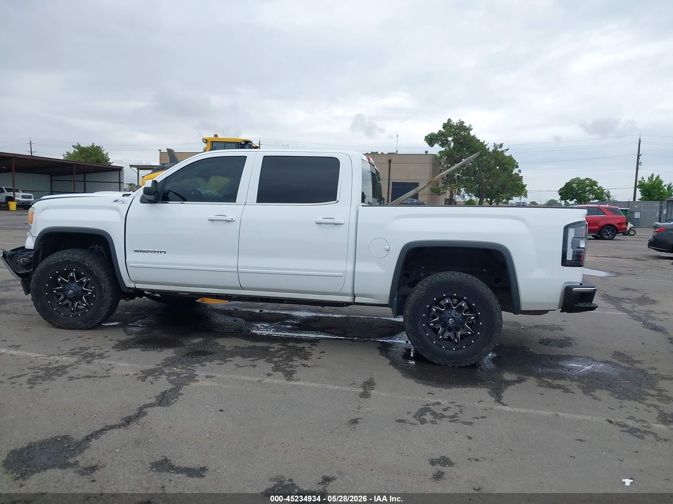 2015 Gmc Sierra 1500 Sle Белый vin: 3GTU2UEC1FG524705