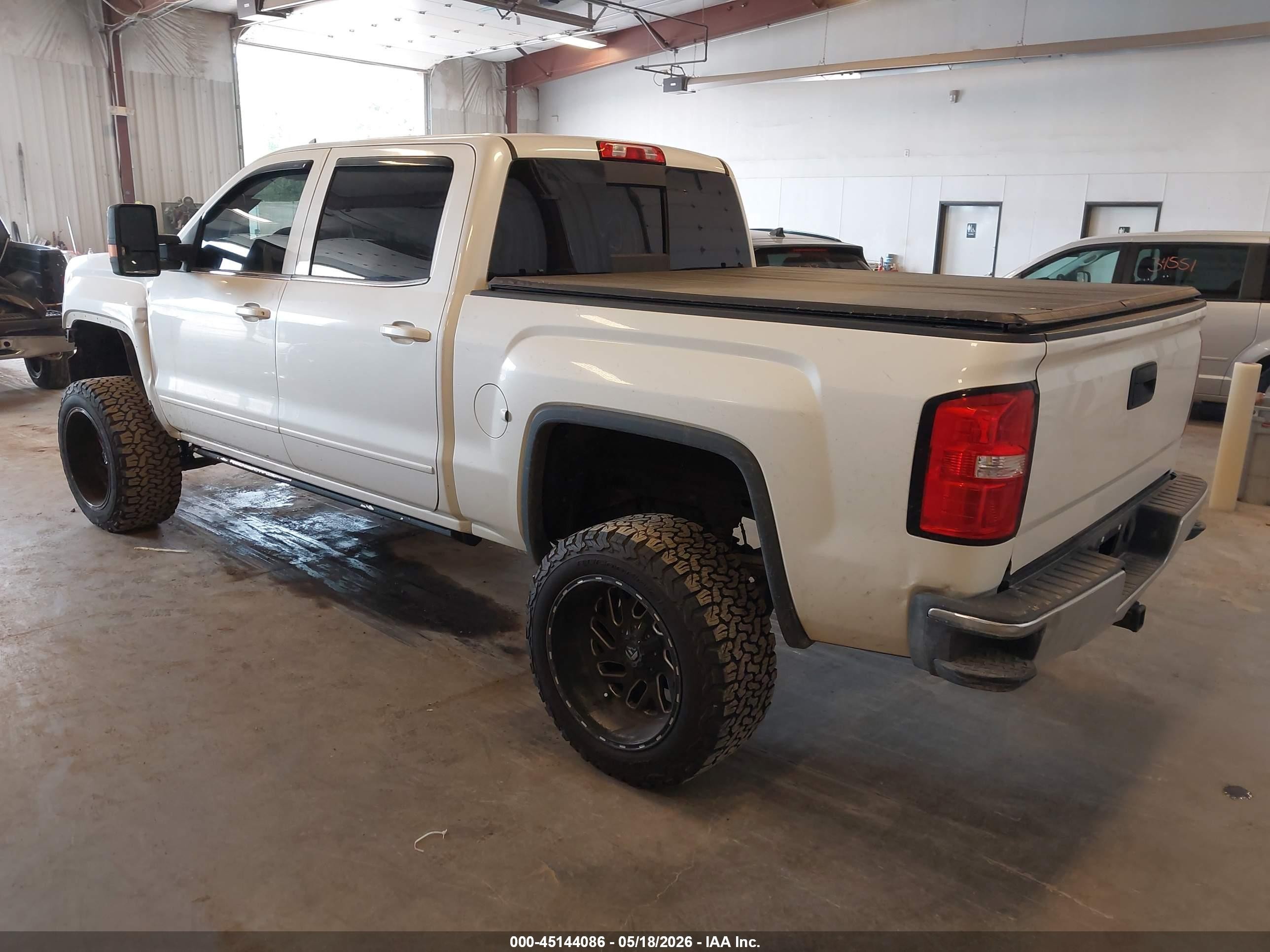 2014 Gmc Sierra 1500 Sle White vin: 3GTU2UEC2EG213203