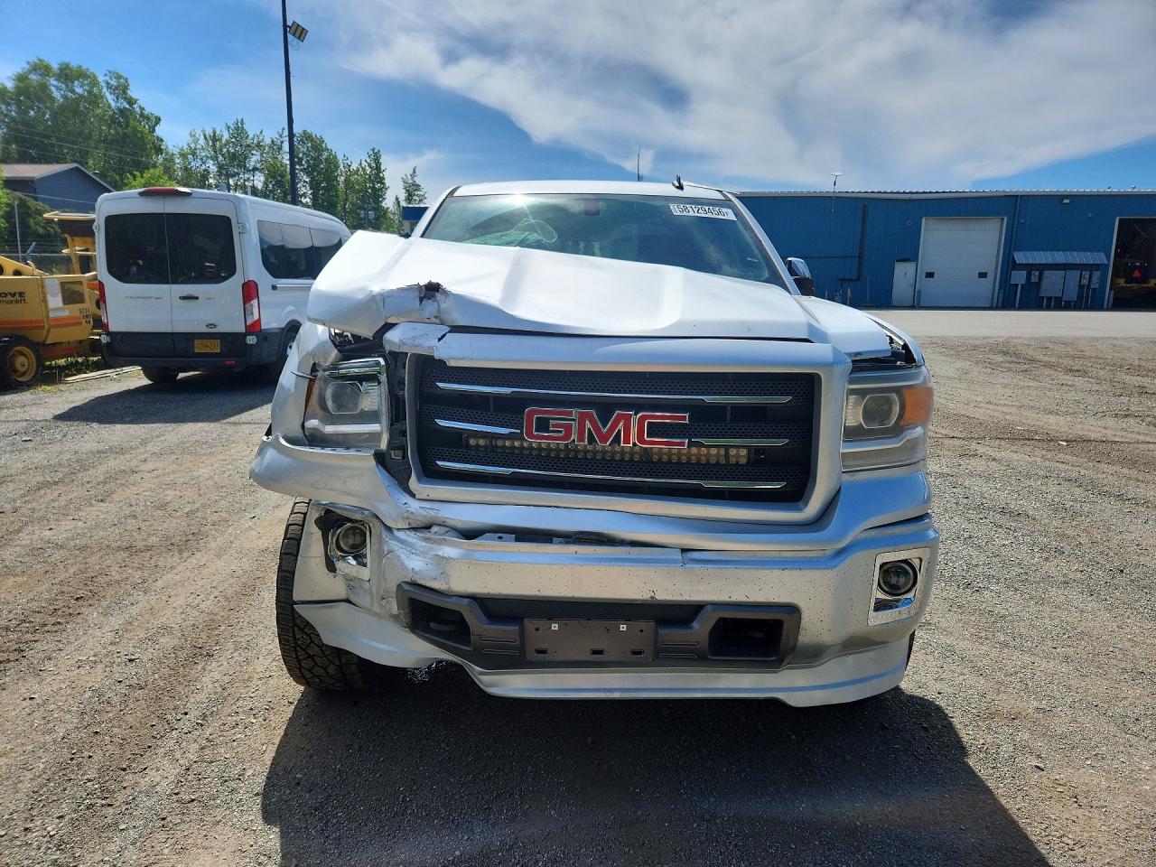2014 Gmc Sierra K1500 Sle Белый vin: 3GTU2UEC2EG275331