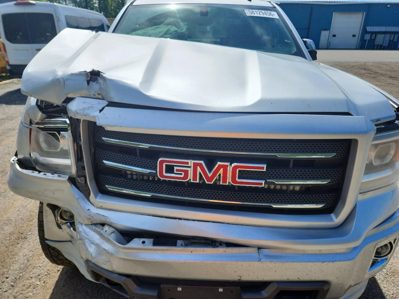 2014 Gmc Sierra K1500 Sle Белый vin: 3GTU2UEC2EG275331