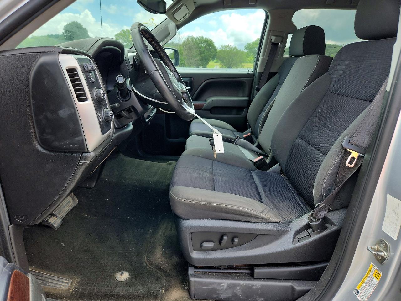 2014 Gmc Sierra K1500 Sle Серебряный vin: 3GTU2UEC2EG323328