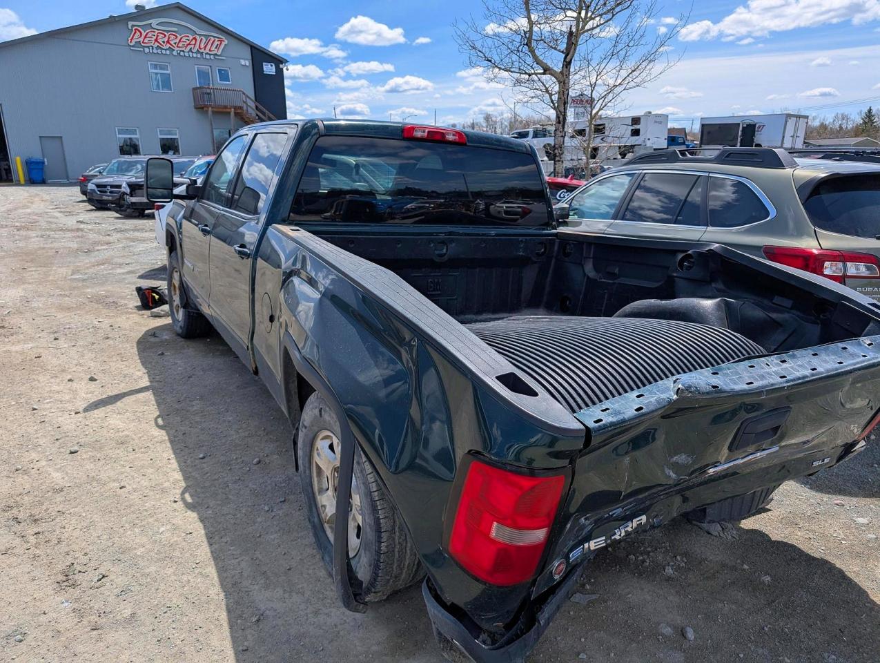 2014 Gmc Sierra K1500 Sle Green vin: 3GTU2UEC2EG554648