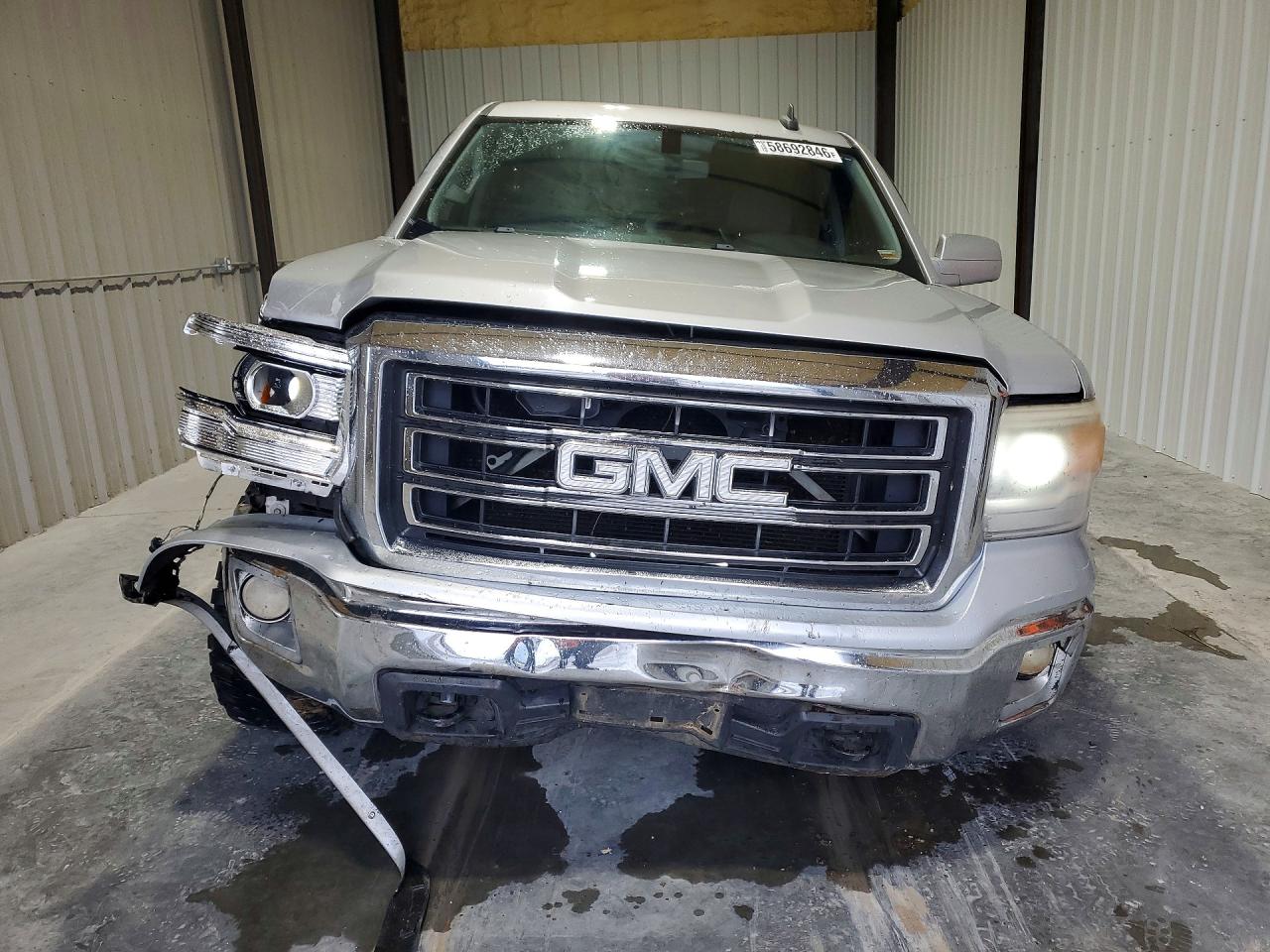2015 Gmc Sierra K1500 Sle Silver vin: 3GTU2UEC2FG216183
