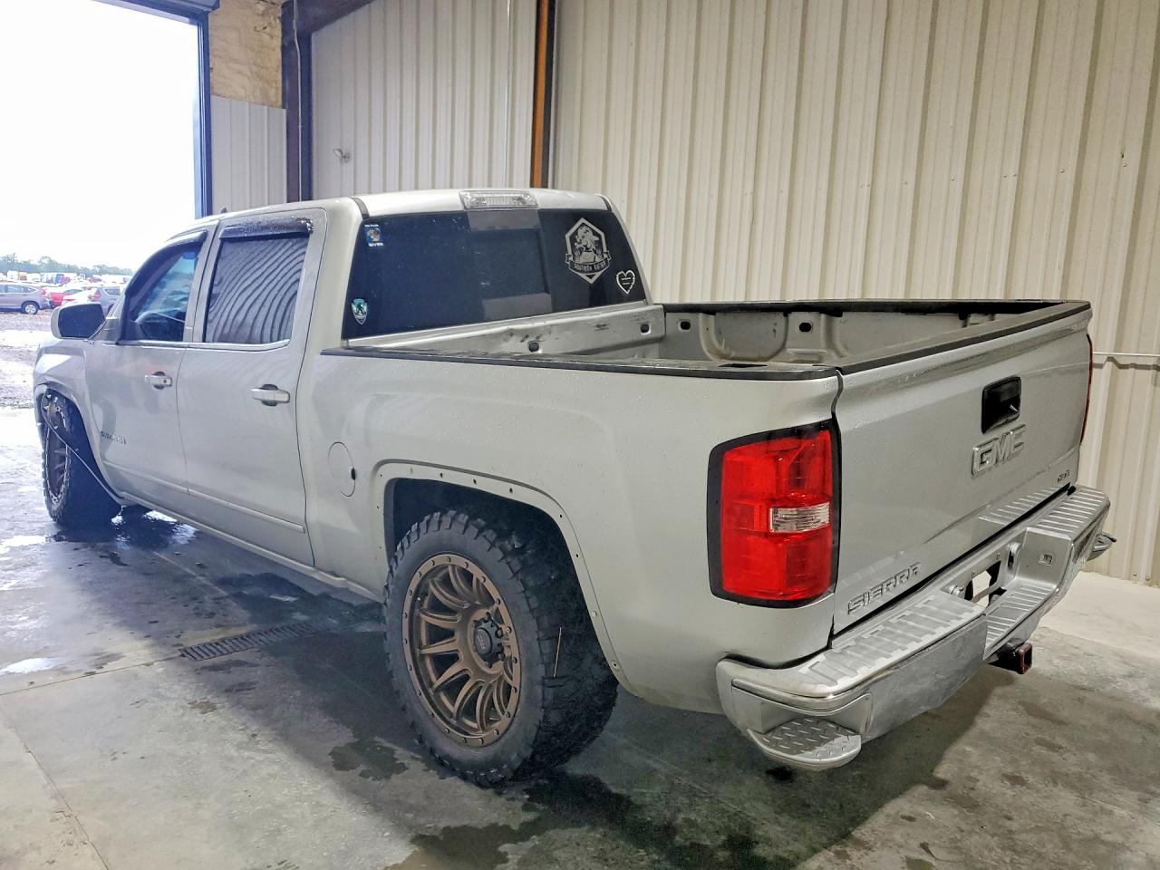 2015 Gmc Sierra K1500 Sle Silver vin: 3GTU2UEC2FG216183