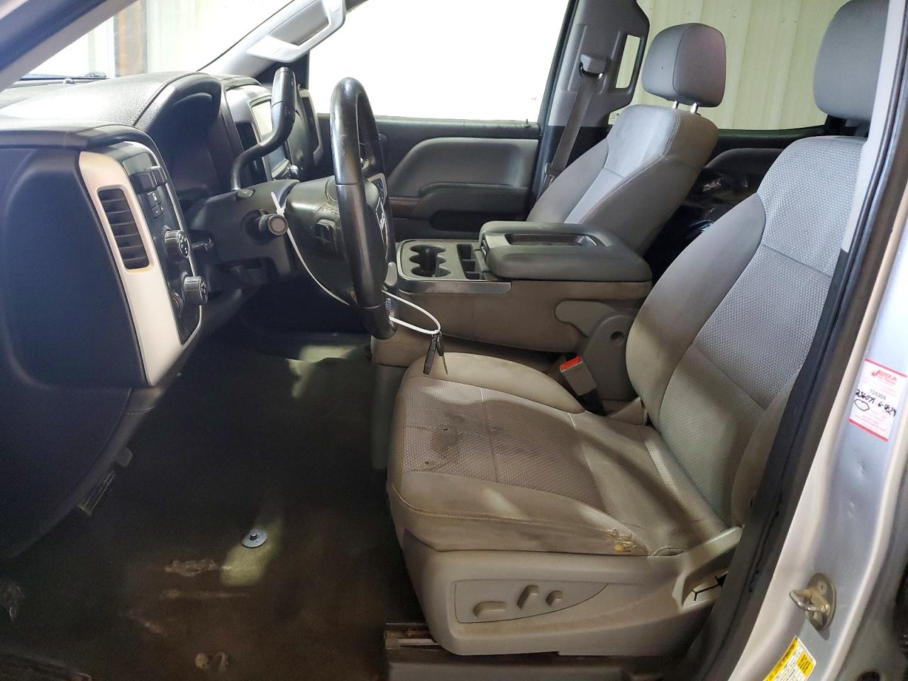 2015 Gmc Sierra K1500 Sle Silver vin: 3GTU2UEC2FG216183