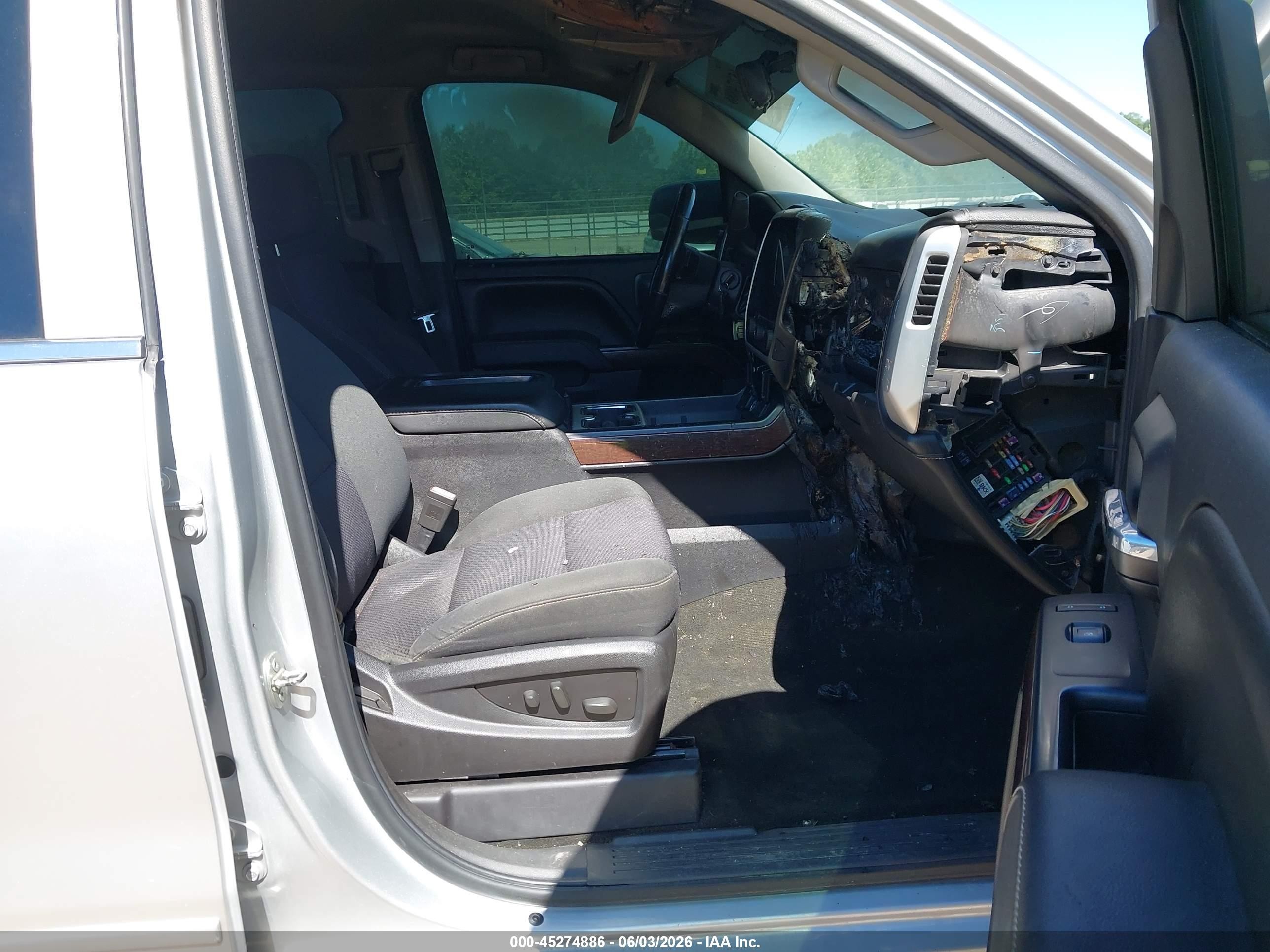 2015 Gmc Sierra 1500 Sle Silver vin: 3GTU2UEC2FG223585
