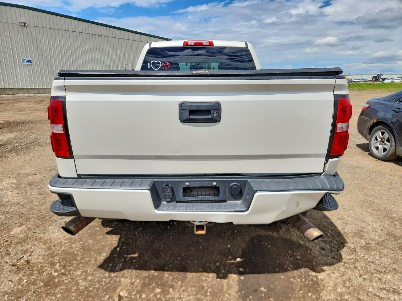 2015 Gmc Sierra K1500 Sle White vin: 3GTU2UEC2FG295239