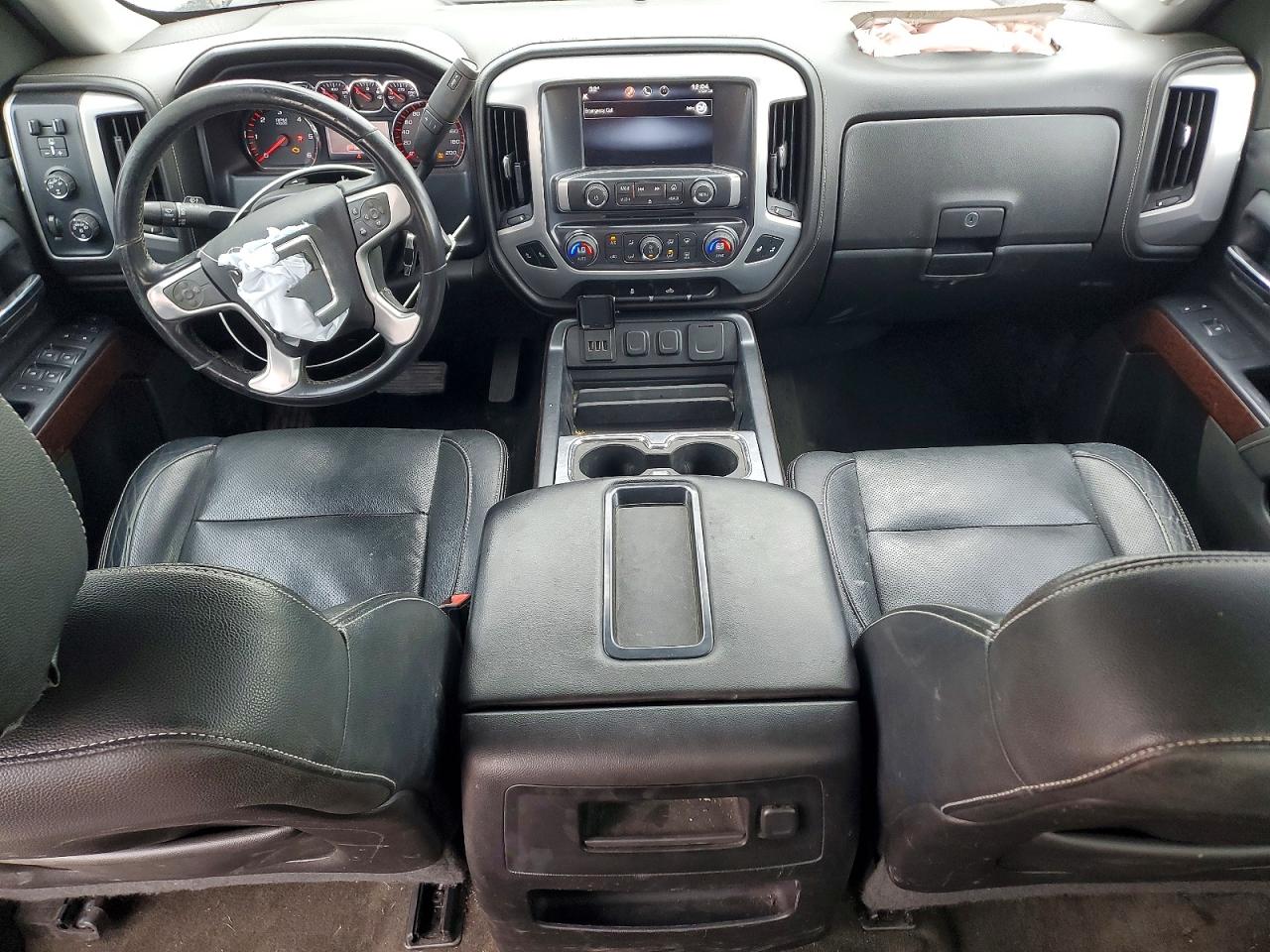 2015 Gmc Sierra K1500 Sle White vin: 3GTU2UEC2FG357481