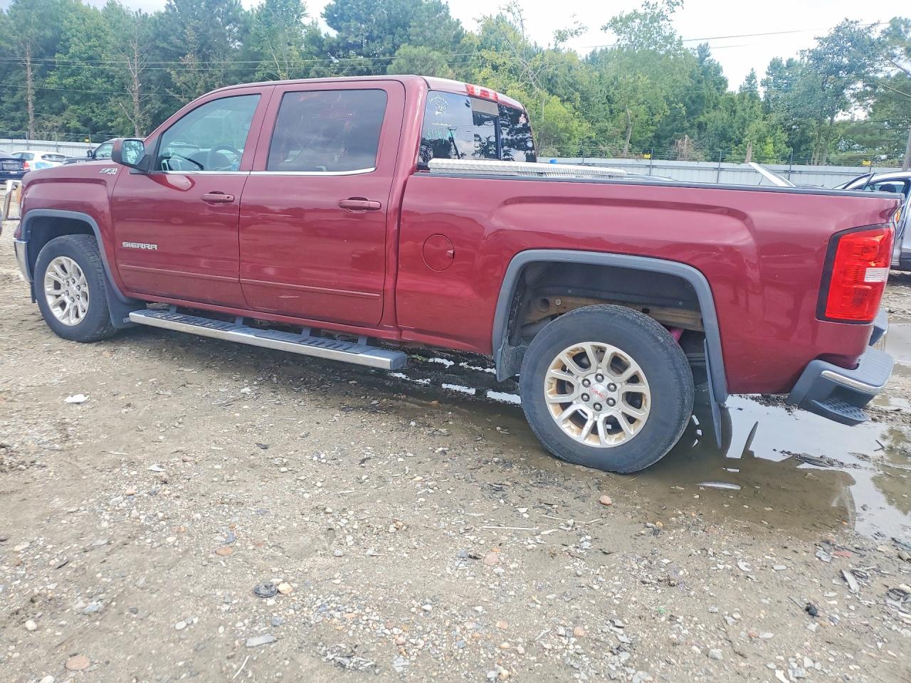 2014 Gmc Sierra Burgundy vin: 3GTU2UEC3EG106970