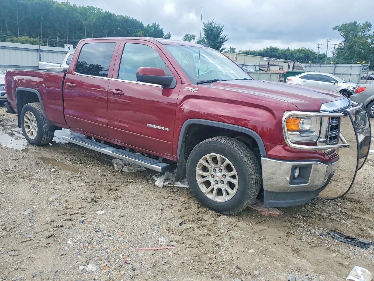 2014 Gmc Sierra Burgundy vin: 3GTU2UEC3EG106970