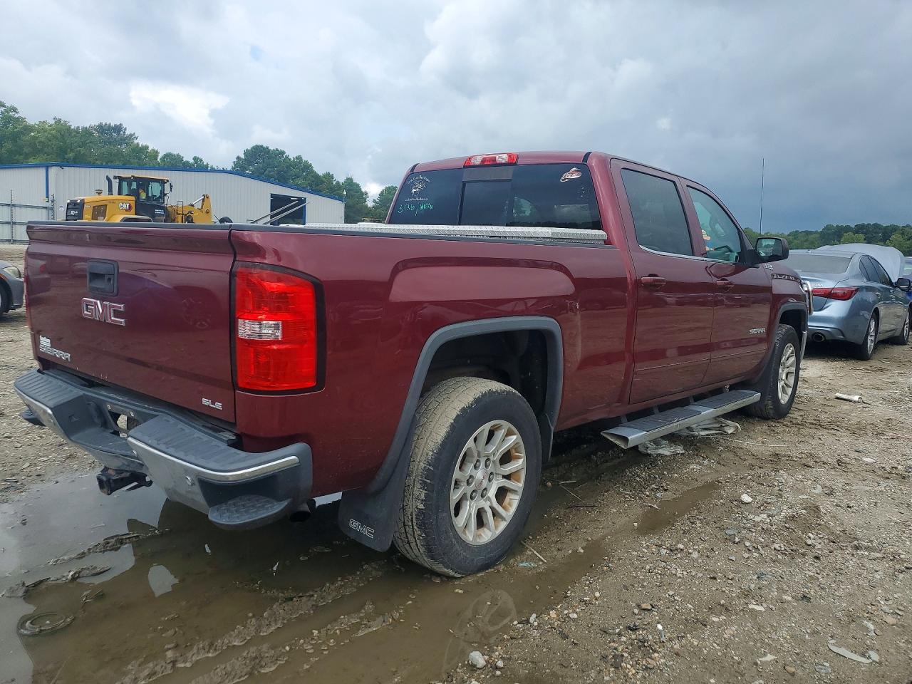 2014 Gmc Sierra Burgundy vin: 3GTU2UEC3EG106970