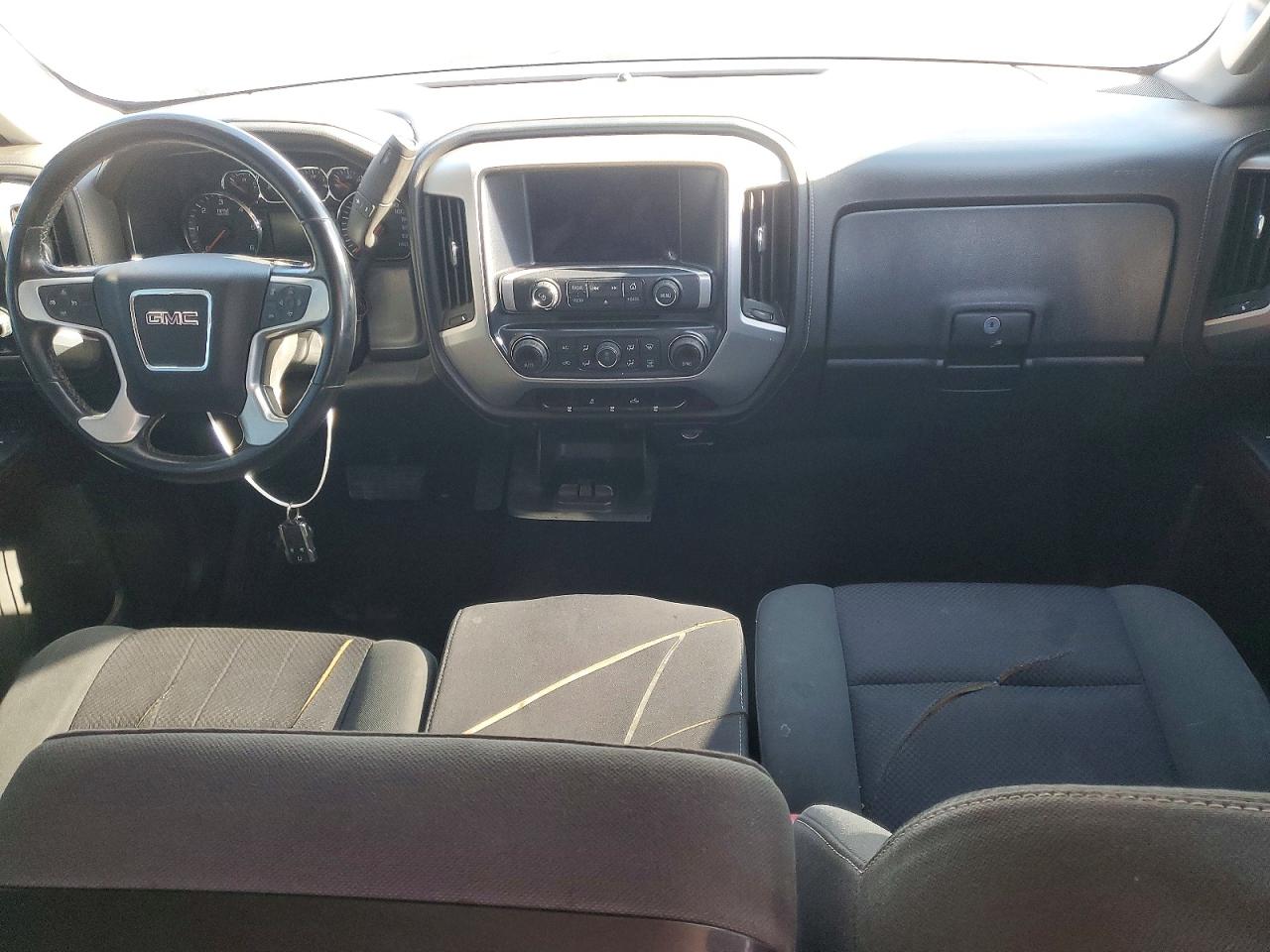 2014 Gmc Sierra K1500 Sle White vin: 3GTU2UEC3EG410834