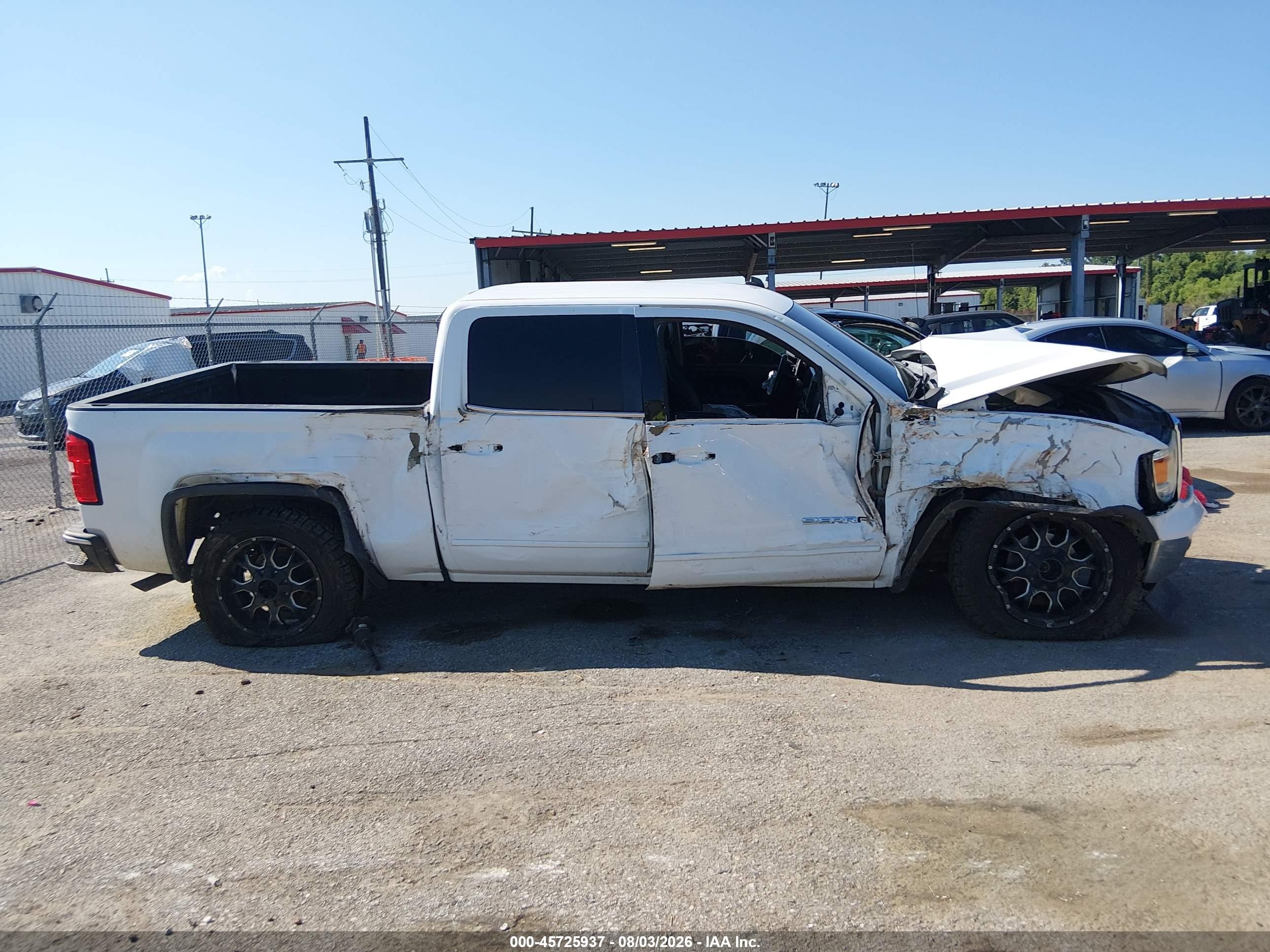 2014 Gmc Sierra 1500 Sle Белый vin: 3GTU2UEC3EG565514