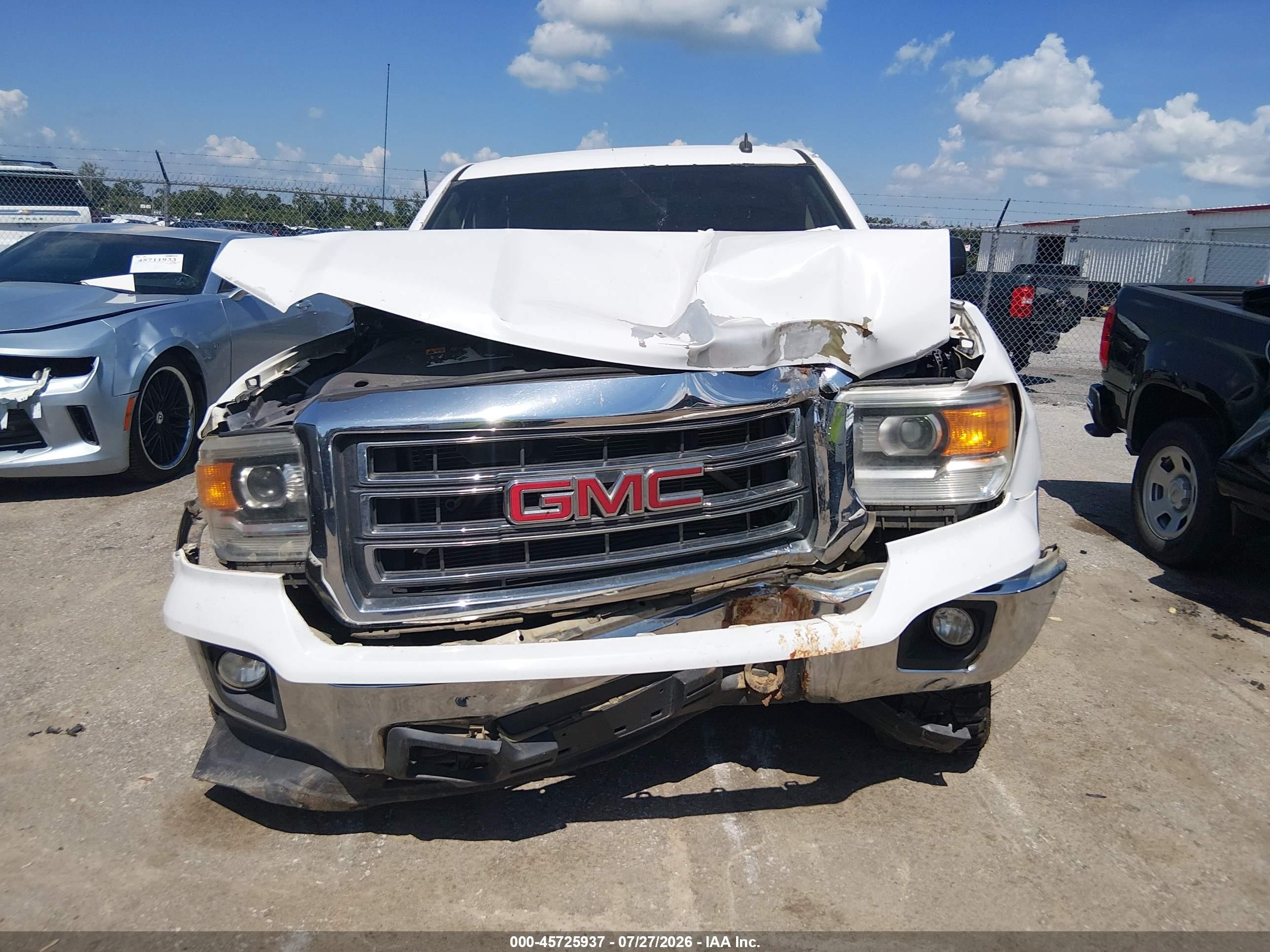 2014 Gmc Sierra 1500 Sle Белый vin: 3GTU2UEC3EG565514